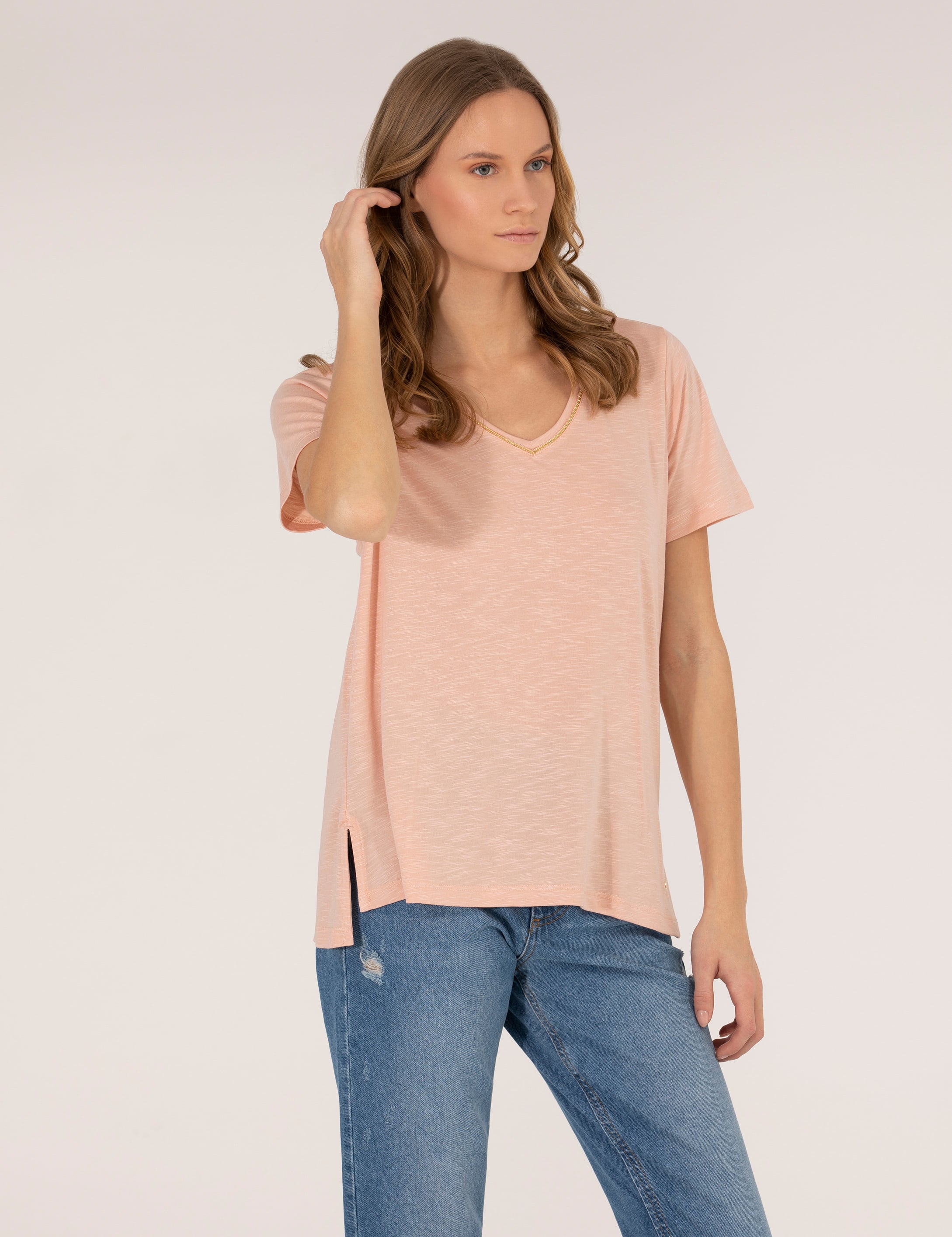 Pudra Regular Fit Tişört