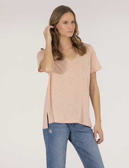 Pudra Regular Fit Tişört - 50258632004