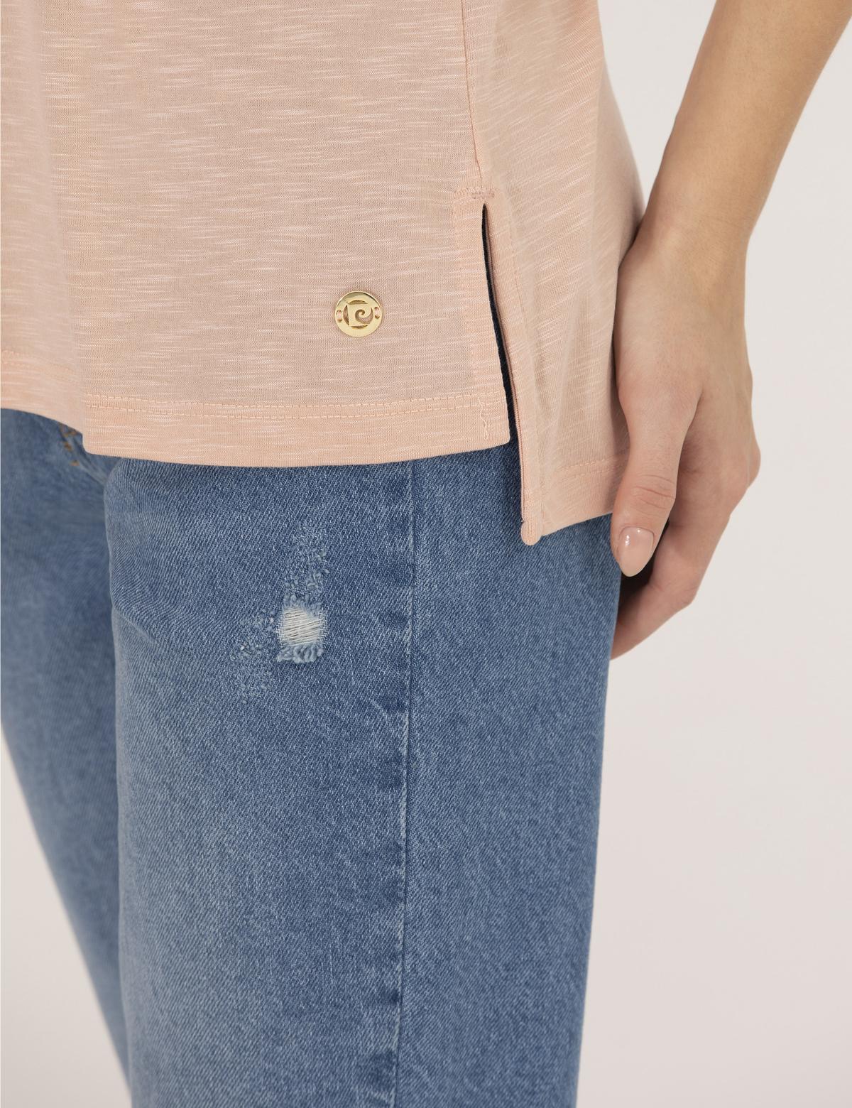 Pudra Regular Fit Tişört - 50258632004