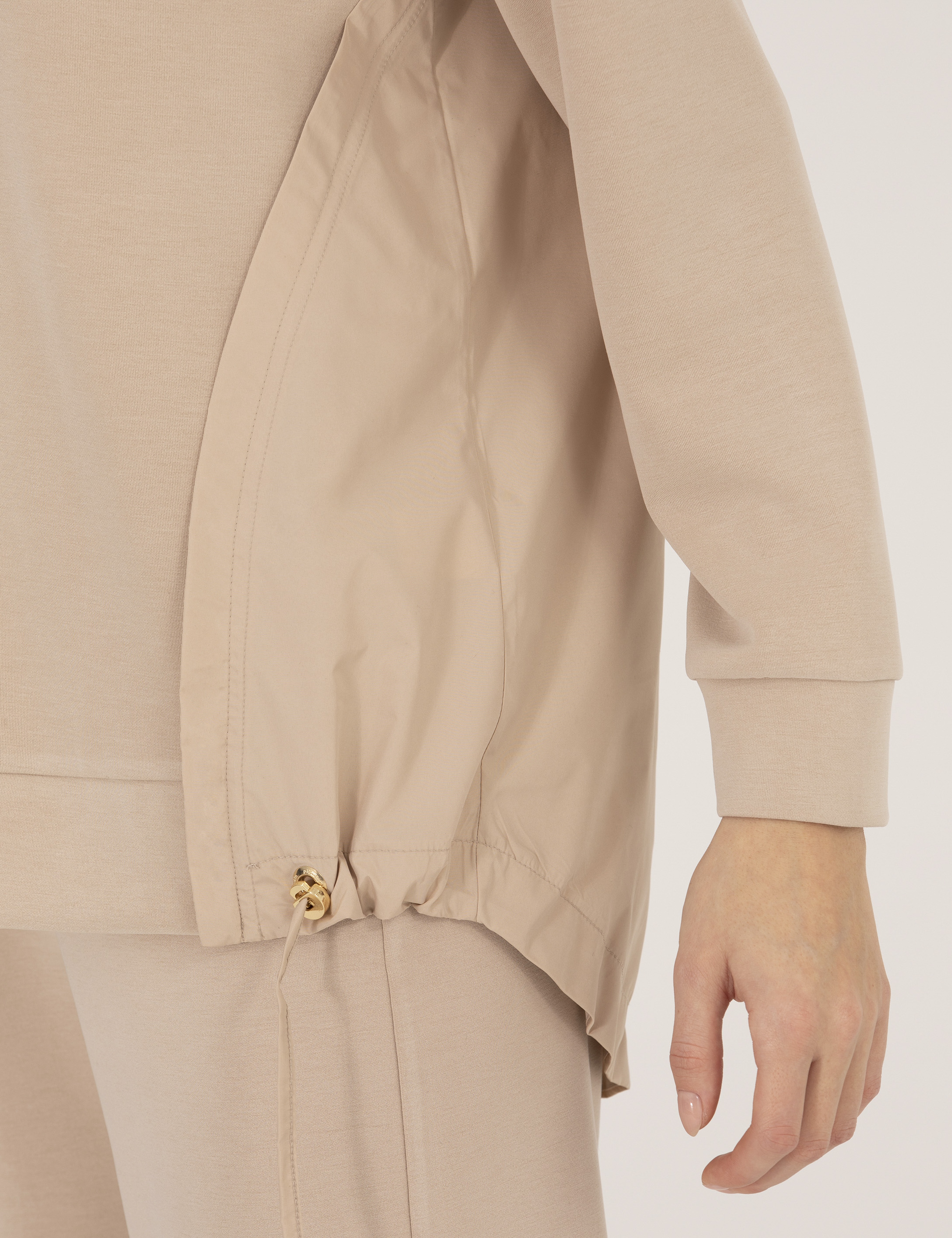 Kum Comfort Fit Kapüşonlu Sweatshirt