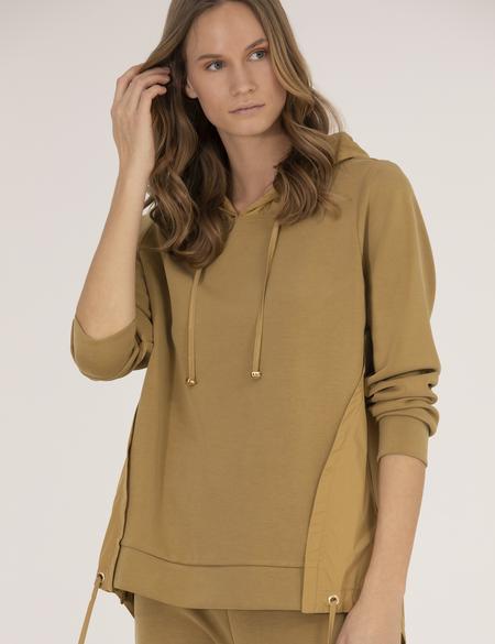 Yeşil Comfort Fit Kapüşonlu Sweatshirt - 50266530025