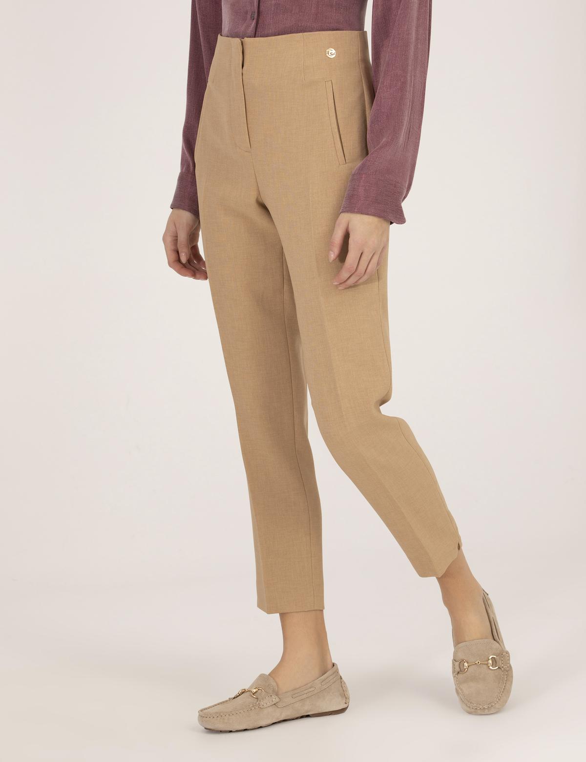 Camel Havuç Fit Kumaş Pantolon - 50260301013