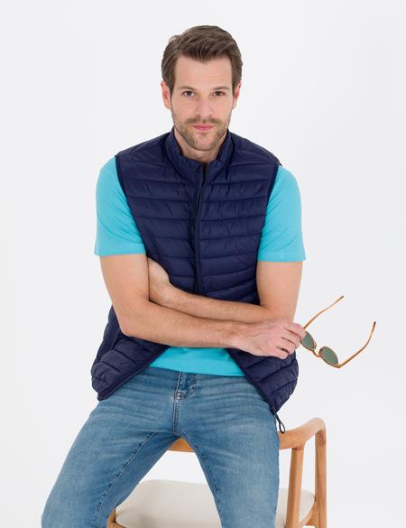 Lacivert Yelek - 50272218014