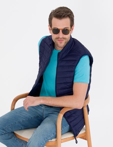 Lacivert Yelek - 50272218014