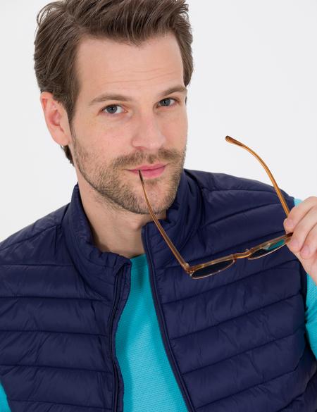 Lacivert Yelek - 50272218014