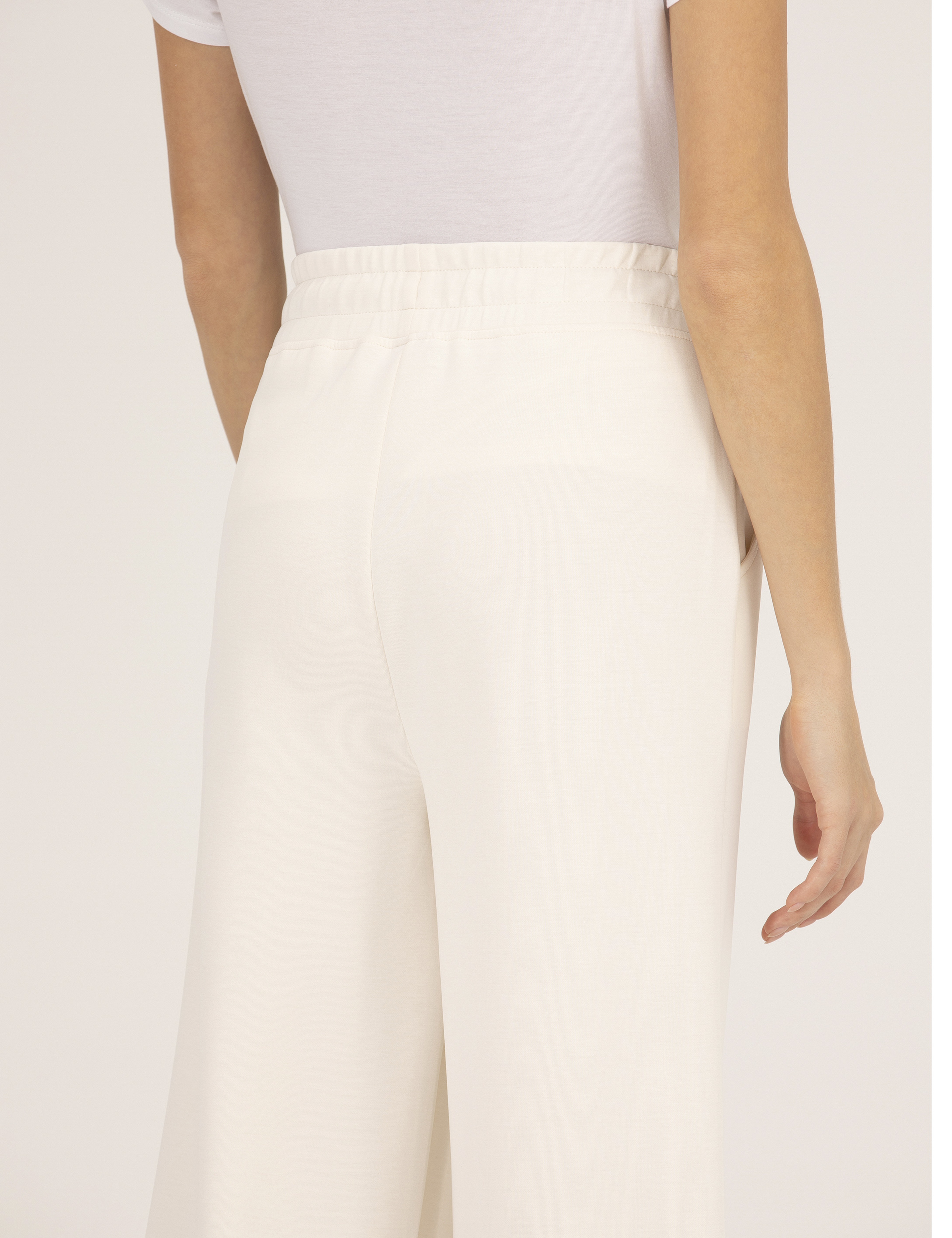 Ekru Flare Fit Eşofman Altı - Image 7
