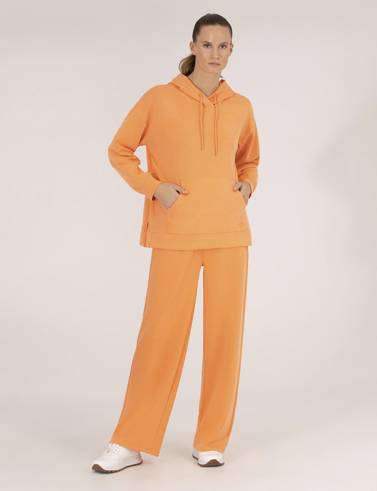 Turuncu Flare Fit Eşofman Altı