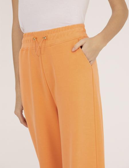 Turuncu Flare Fit Eşofman Altı - 50263360026