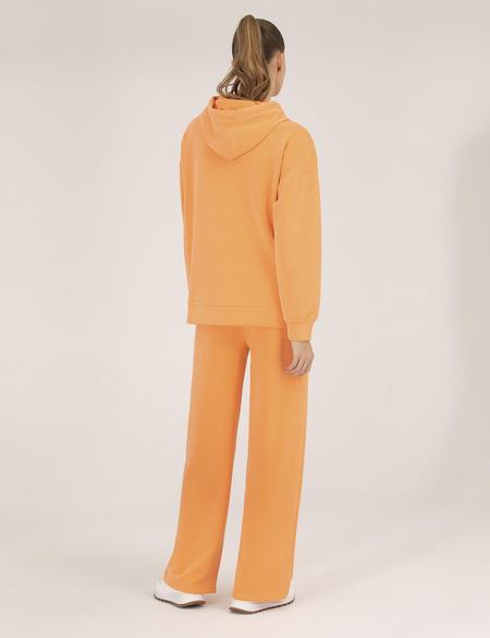 Turuncu Flare Fit Eşofman Altı - 50263360026