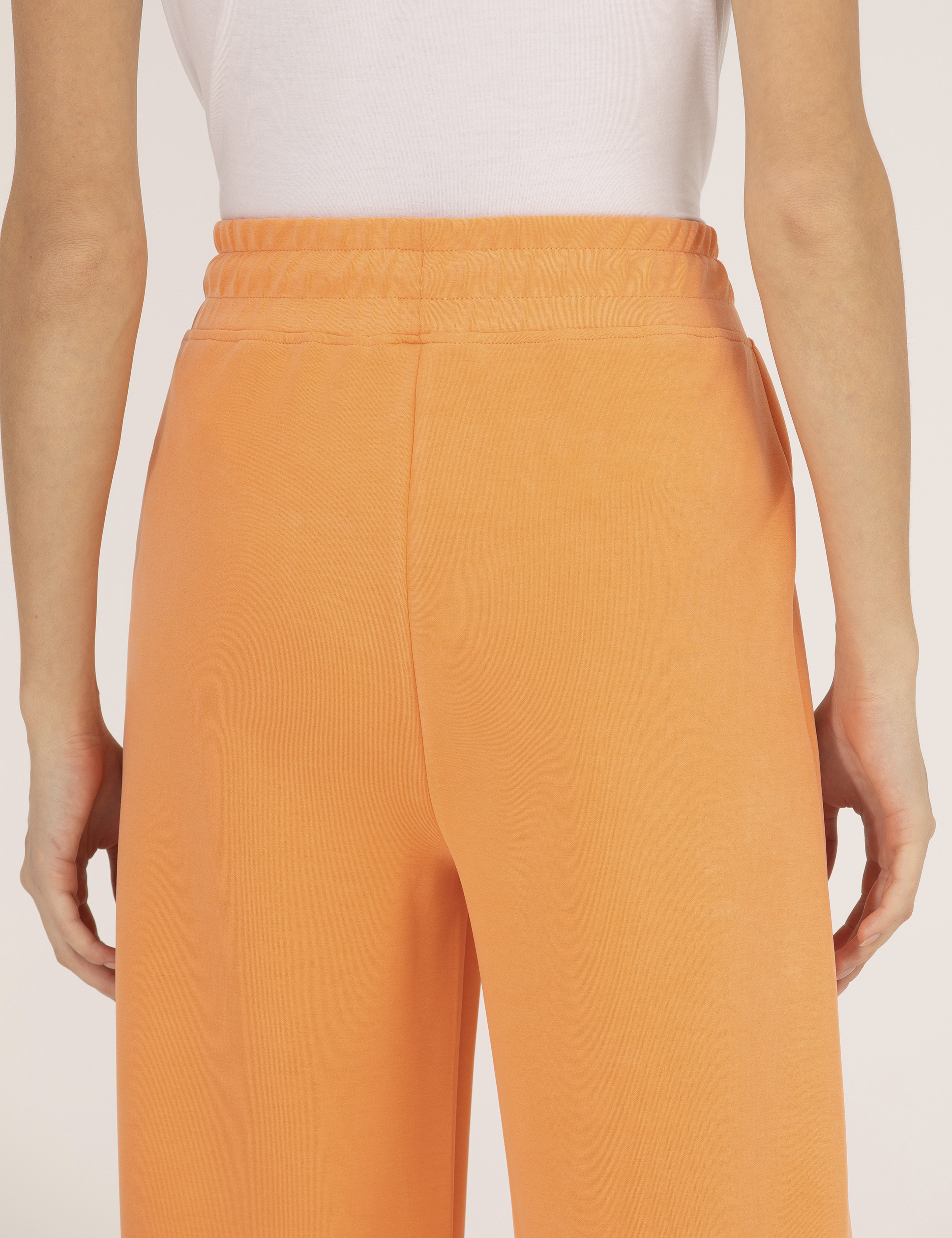 Turuncu Flare Fit Eşofman Altı