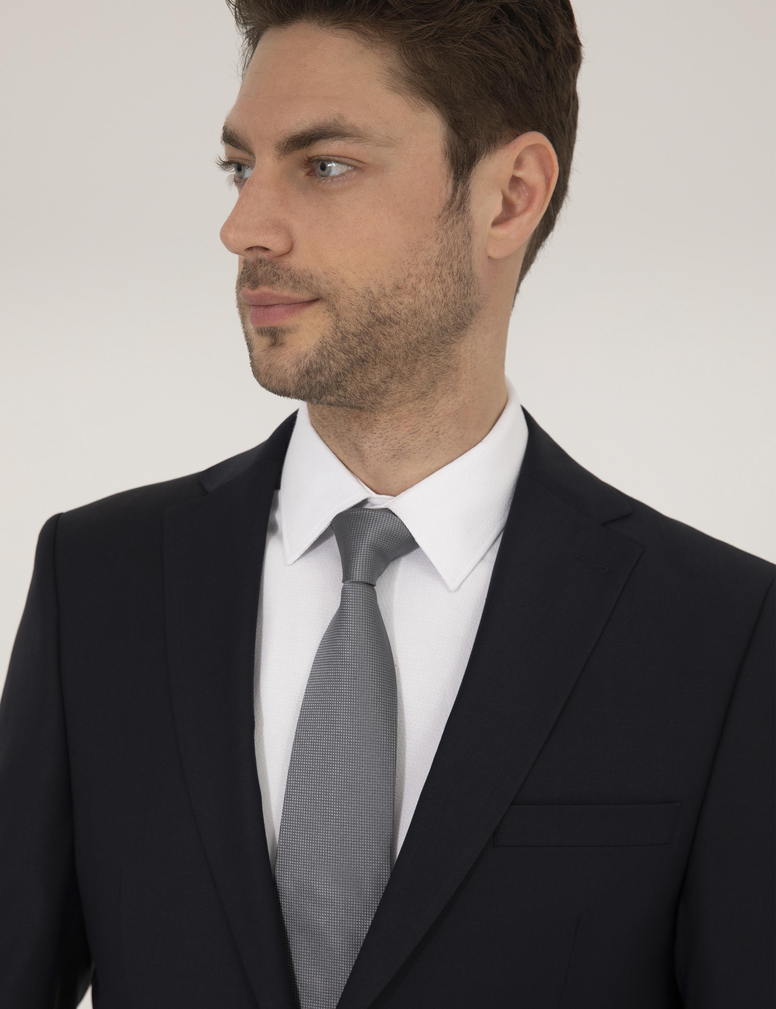 Lacivert Slim Fit Takım Elbise