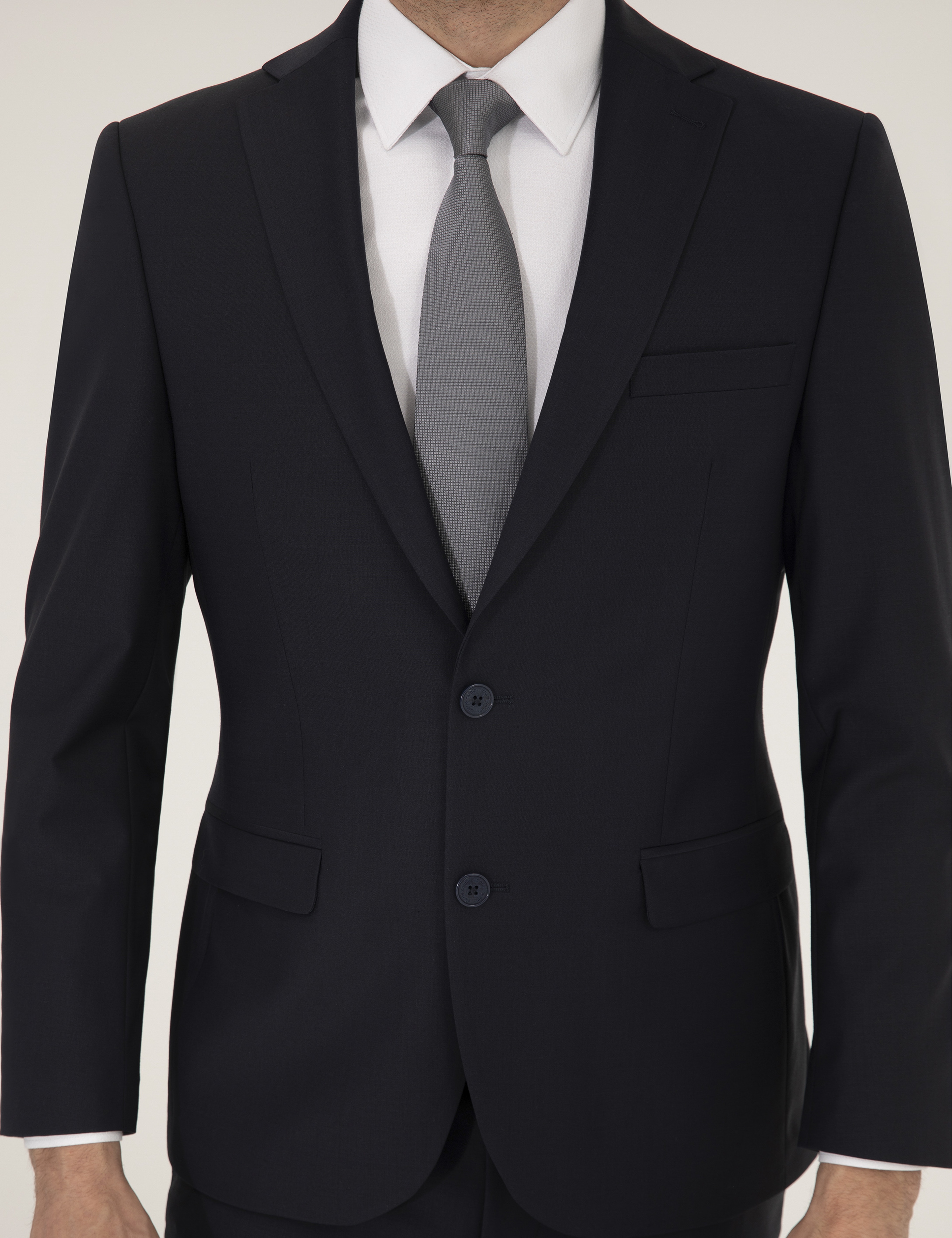 Lacivert Slim Fit Takım Elbise