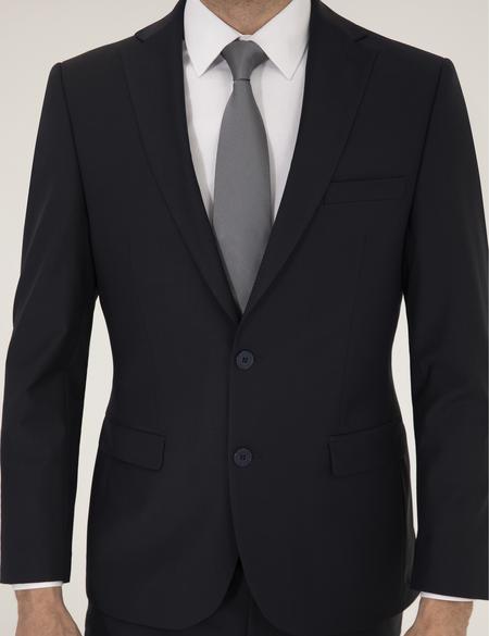 Lacivert Slim Fit Takım Elbise - 50269246044