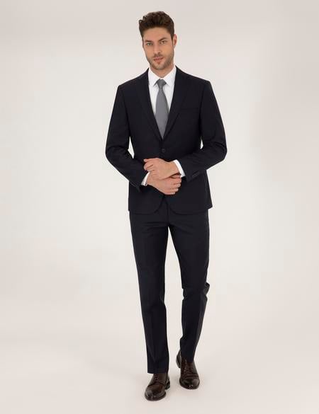 Lacivert Slim Fit Takım Elbise - 50269246044
