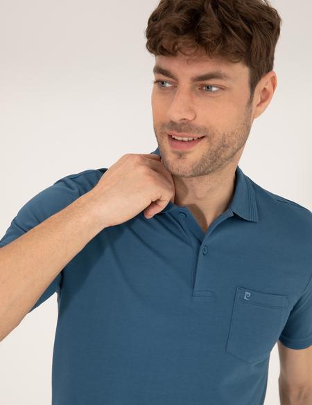 İndigo Regular Fit Polo Yaka Basic Tişört - 50269604043