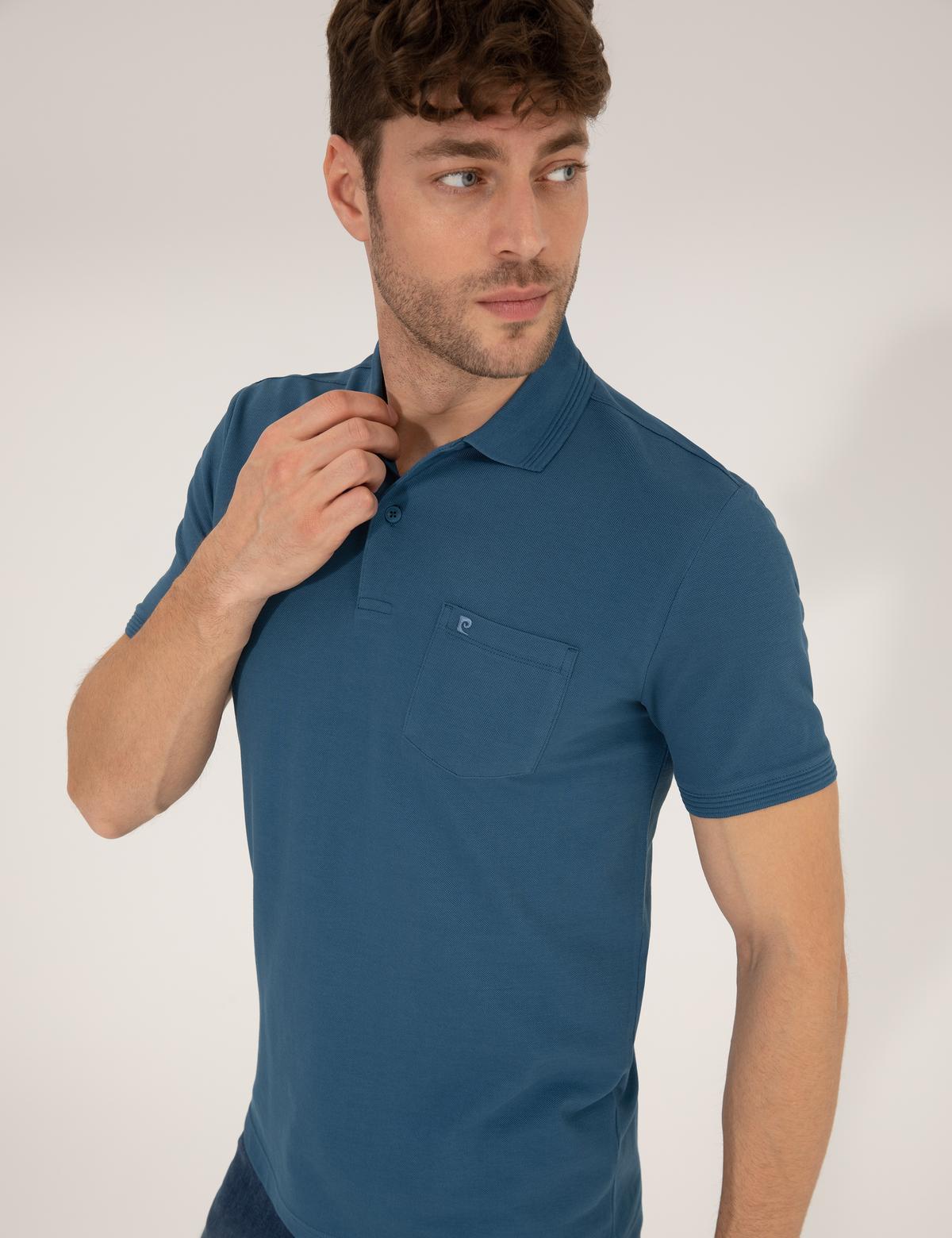 İndigo Regular Fit Polo Yaka Basic Tişört - 50269604043