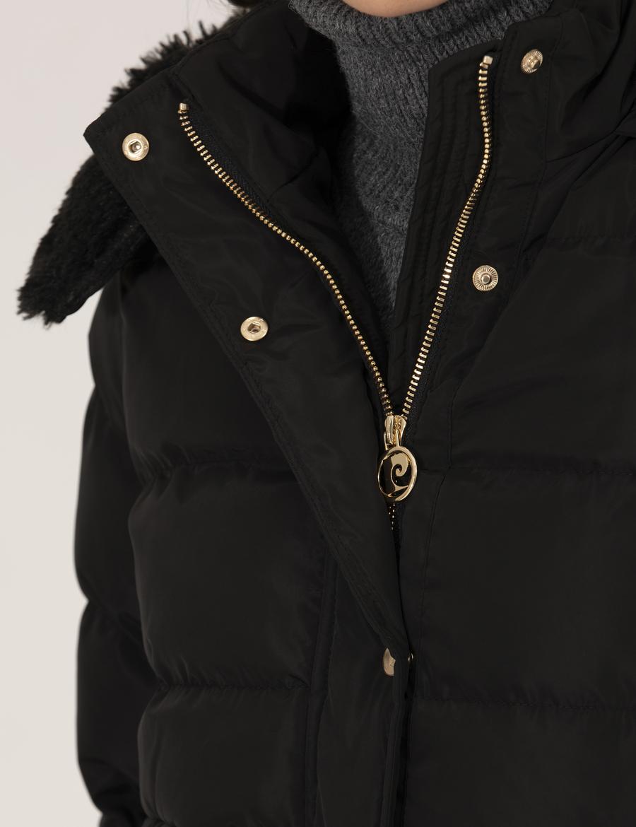 Siyah Regular Fit Mont