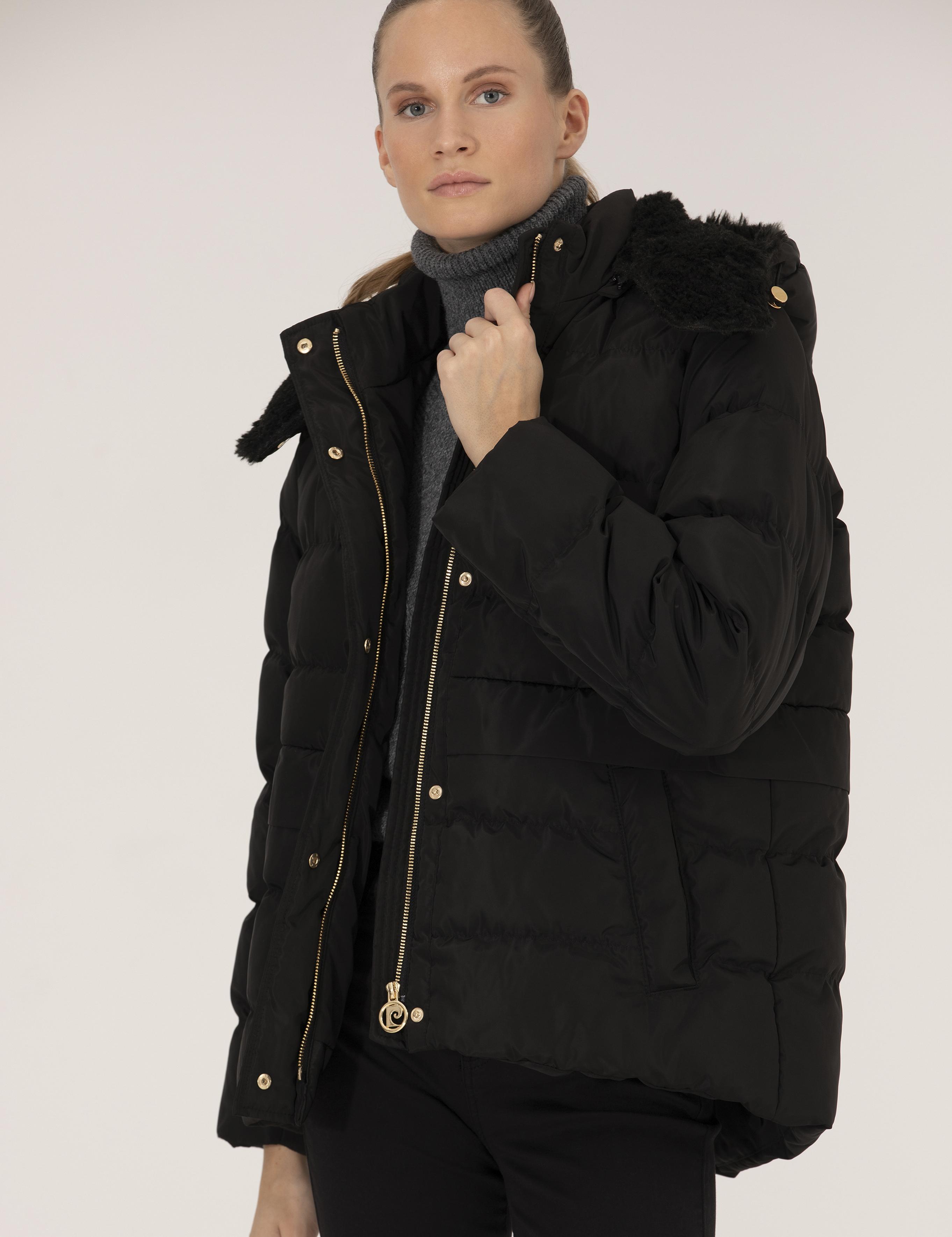 Siyah Regular Fit Mont