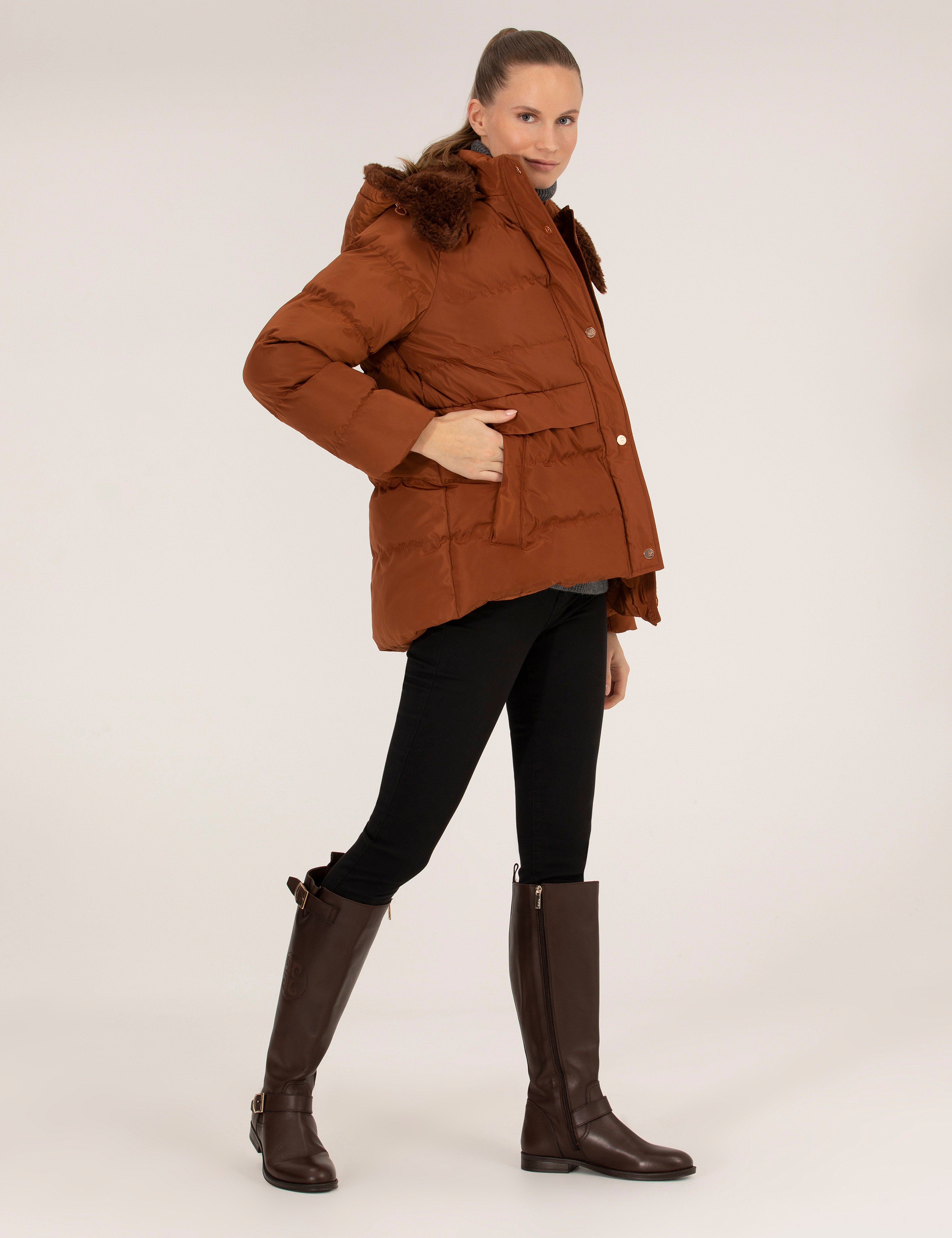Tarçın Regular Fit Mont - Image 3