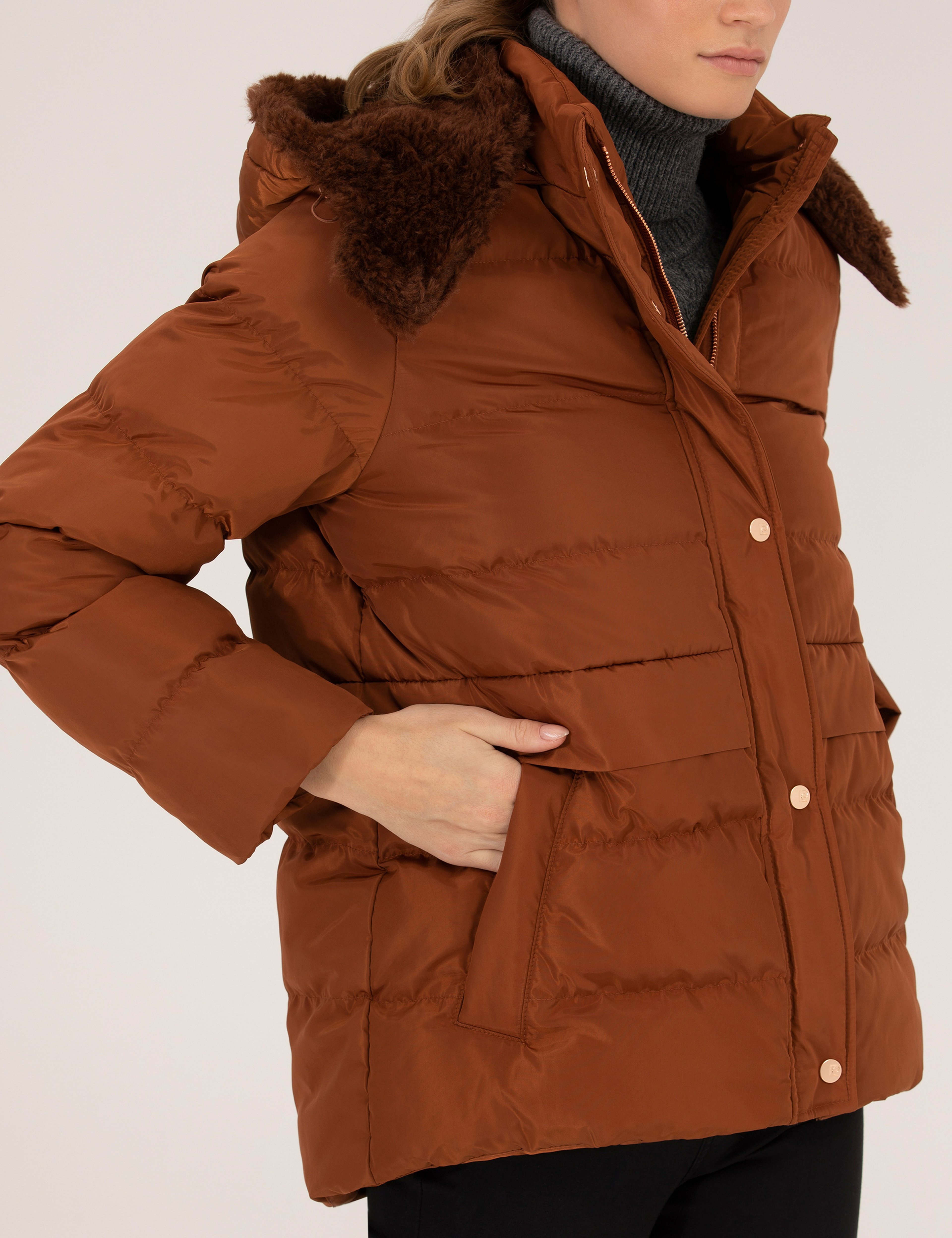 Tarçın Regular Fit Mont - Image 6