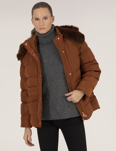 Tarçın Regular Fit Mont