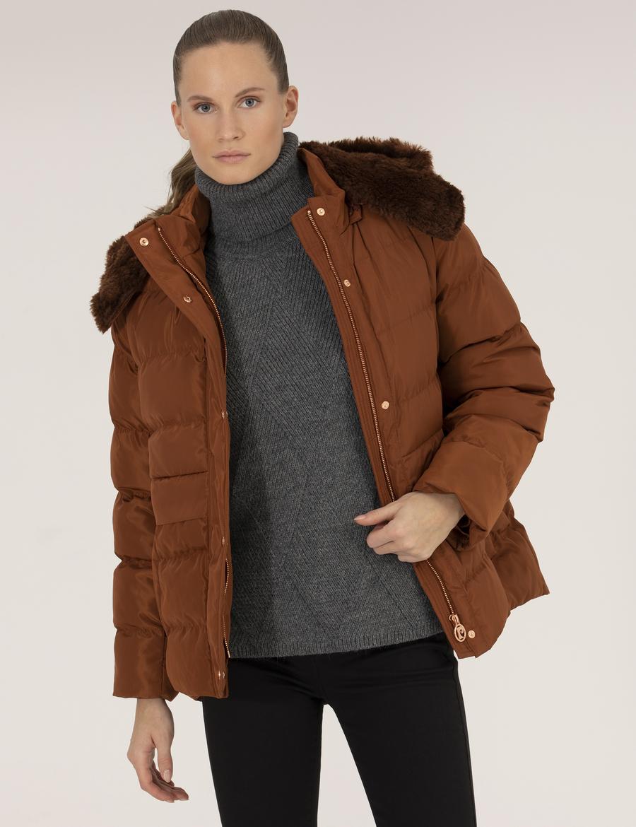 Tarçın Regular Fit Mont