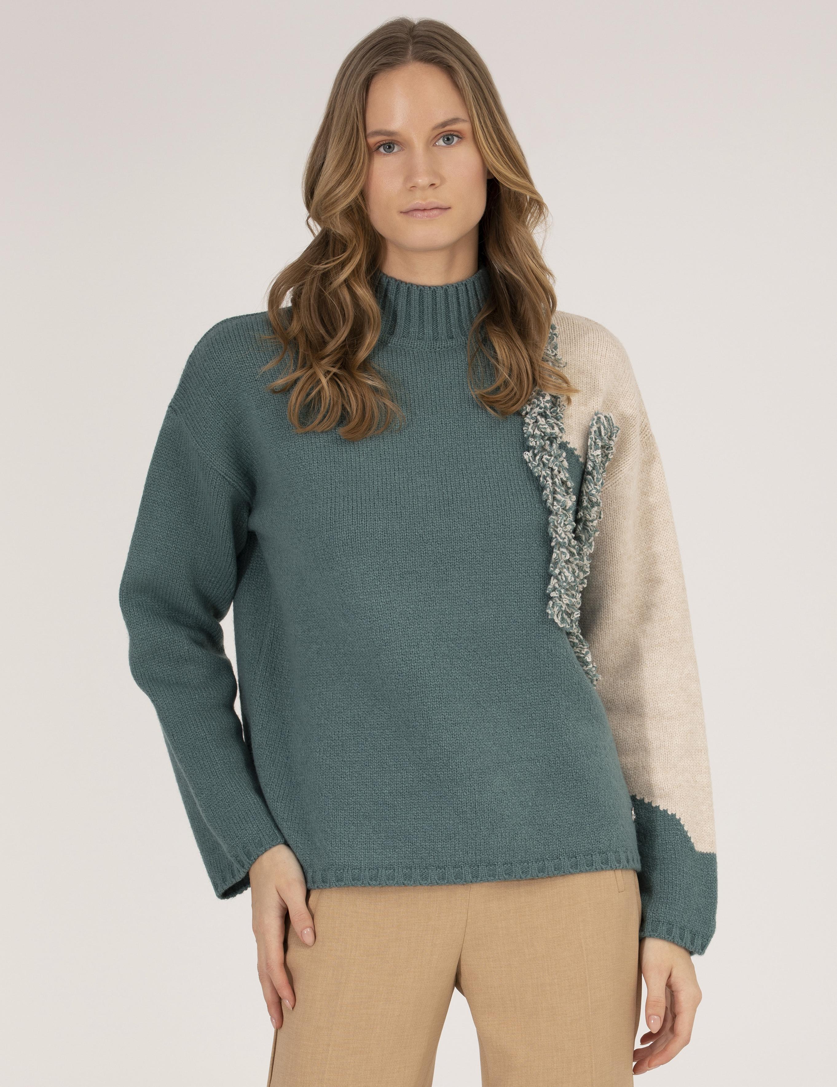 Mint Regular Fit Balıkçı Yaka Kazak