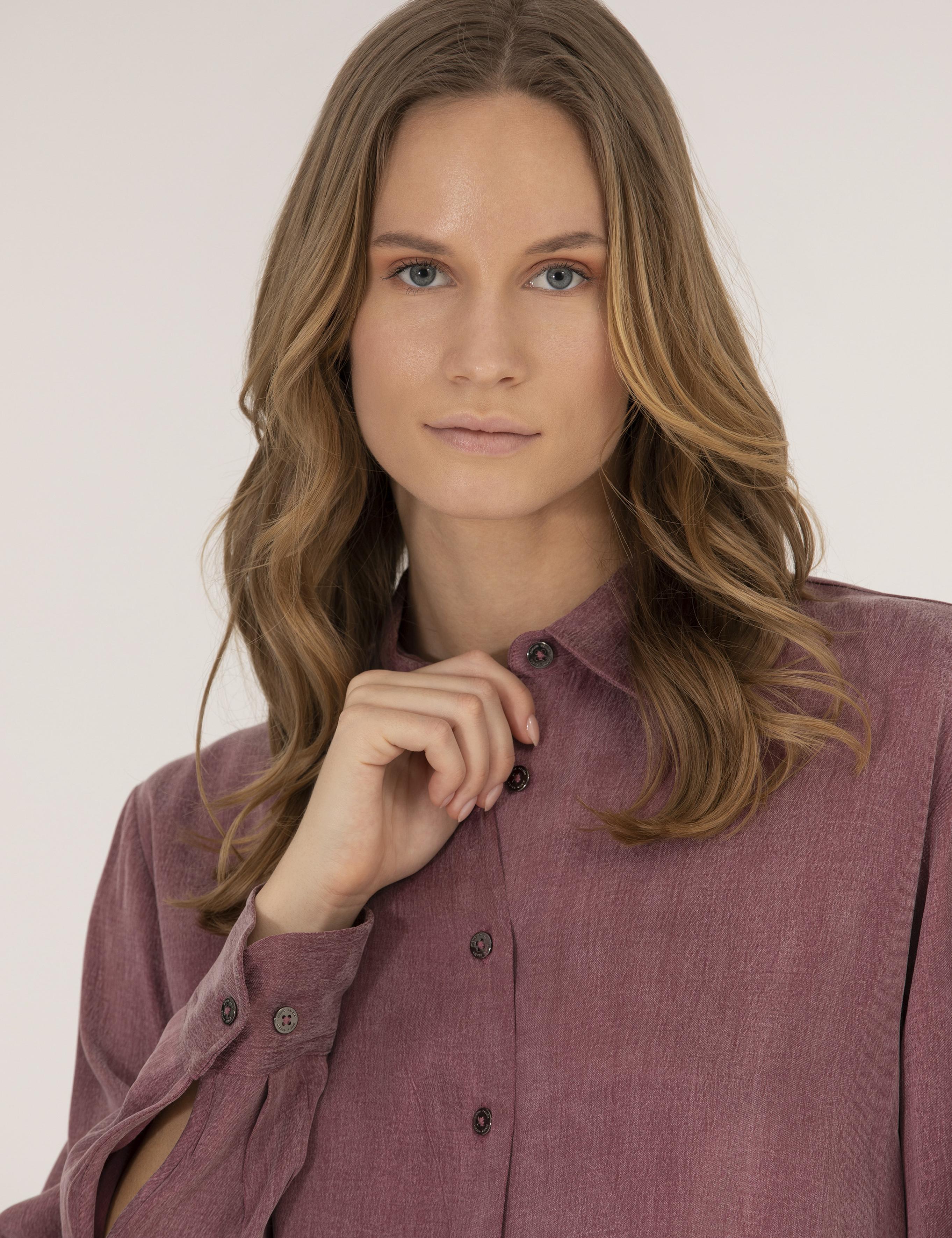 Gül Kurusu Comfort Fit Uzun Kollu Gömlek