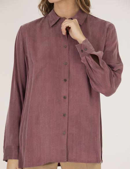 Gül Kurusu Comfort Fit Uzun Kollu Gömlek - 50254167012