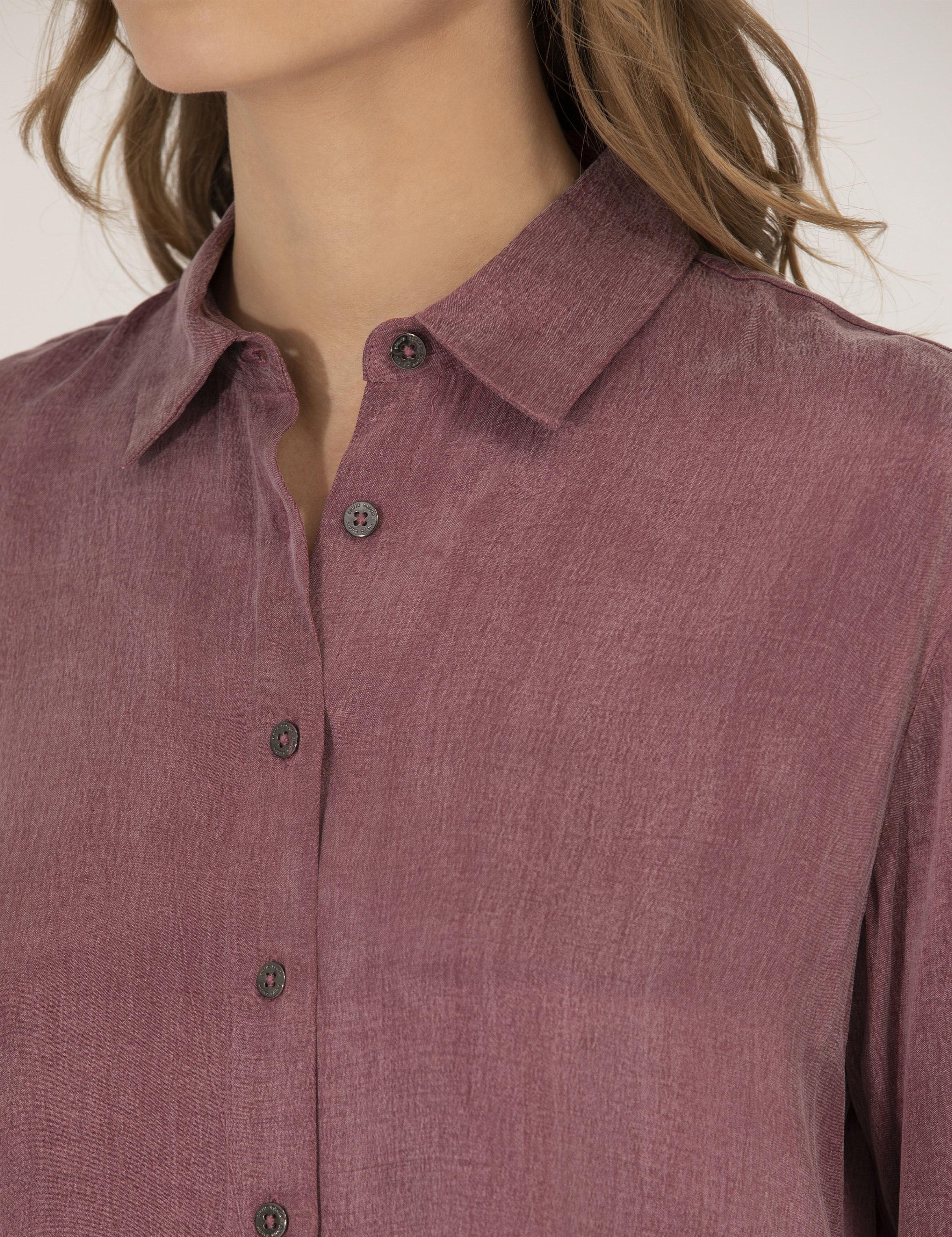 Gül Kurusu Comfort Fit Uzun Kollu Gömlek