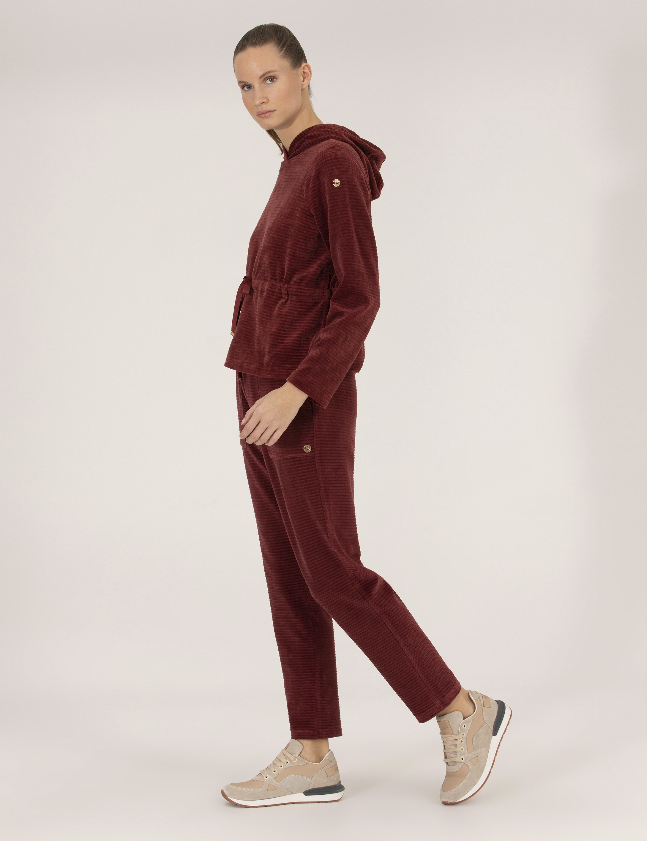 Bordo Regular Fit Eşofman Altı - Image 3