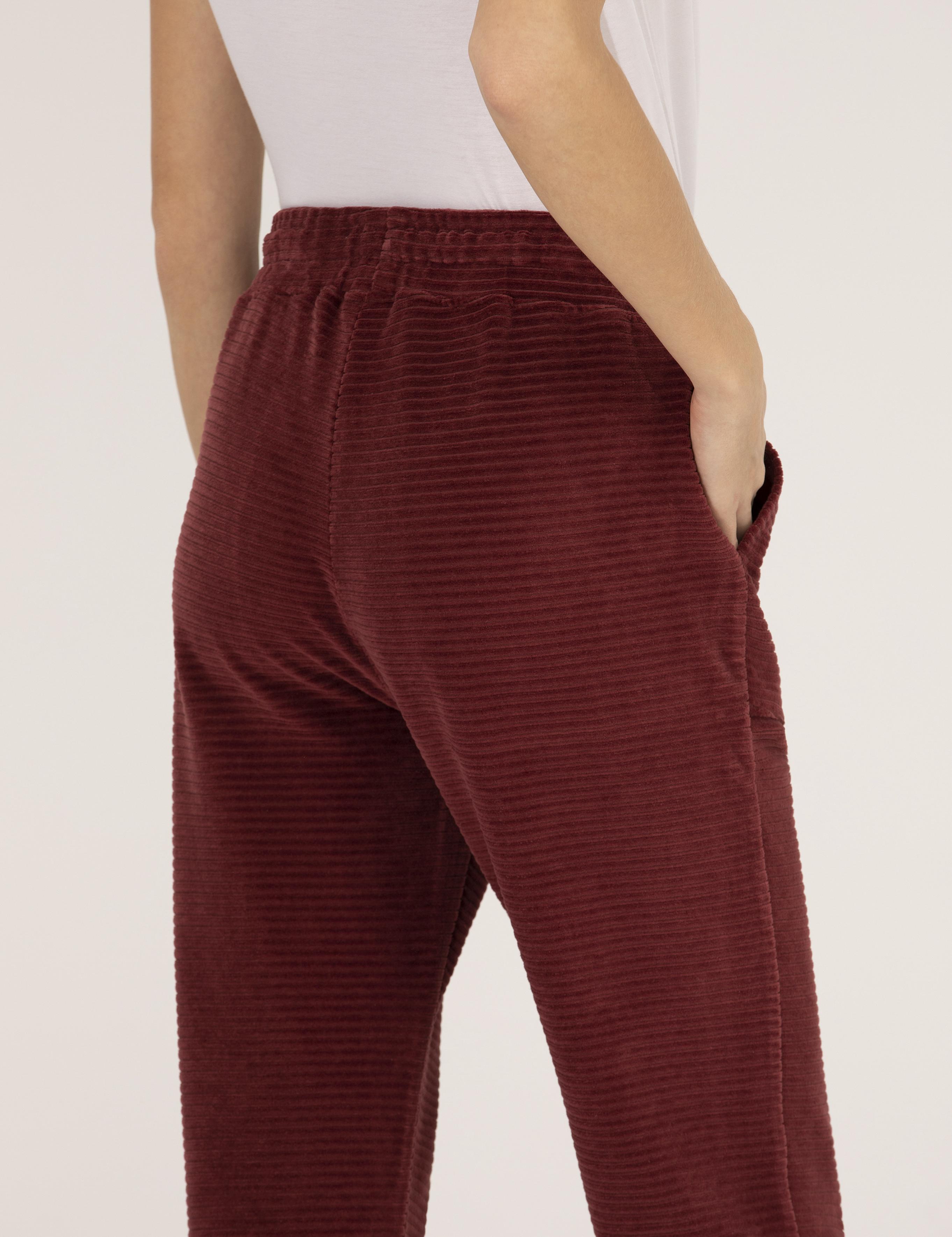 Bordo Regular Fit Eşofman Altı