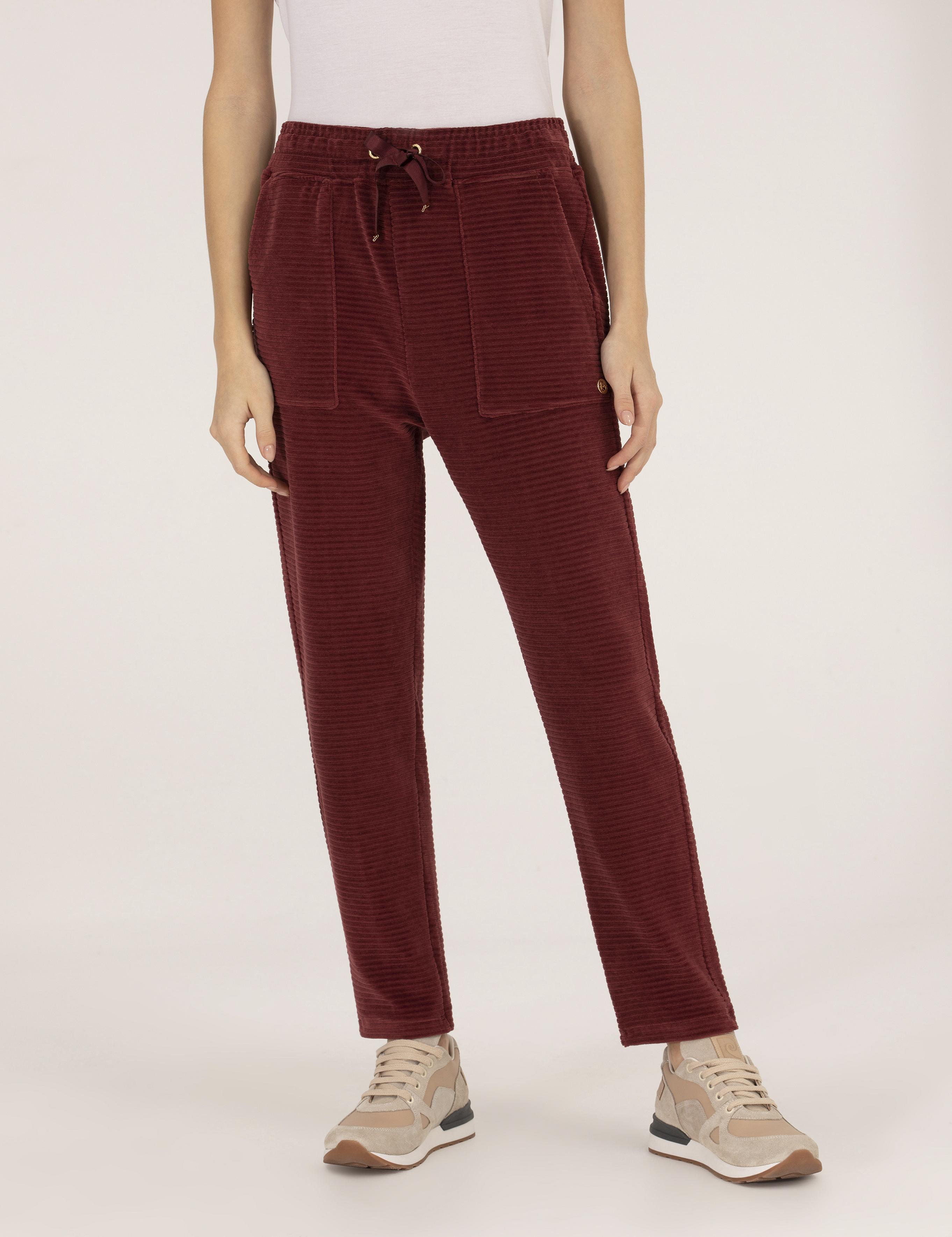 Bordo Regular Fit Eşofman Altı