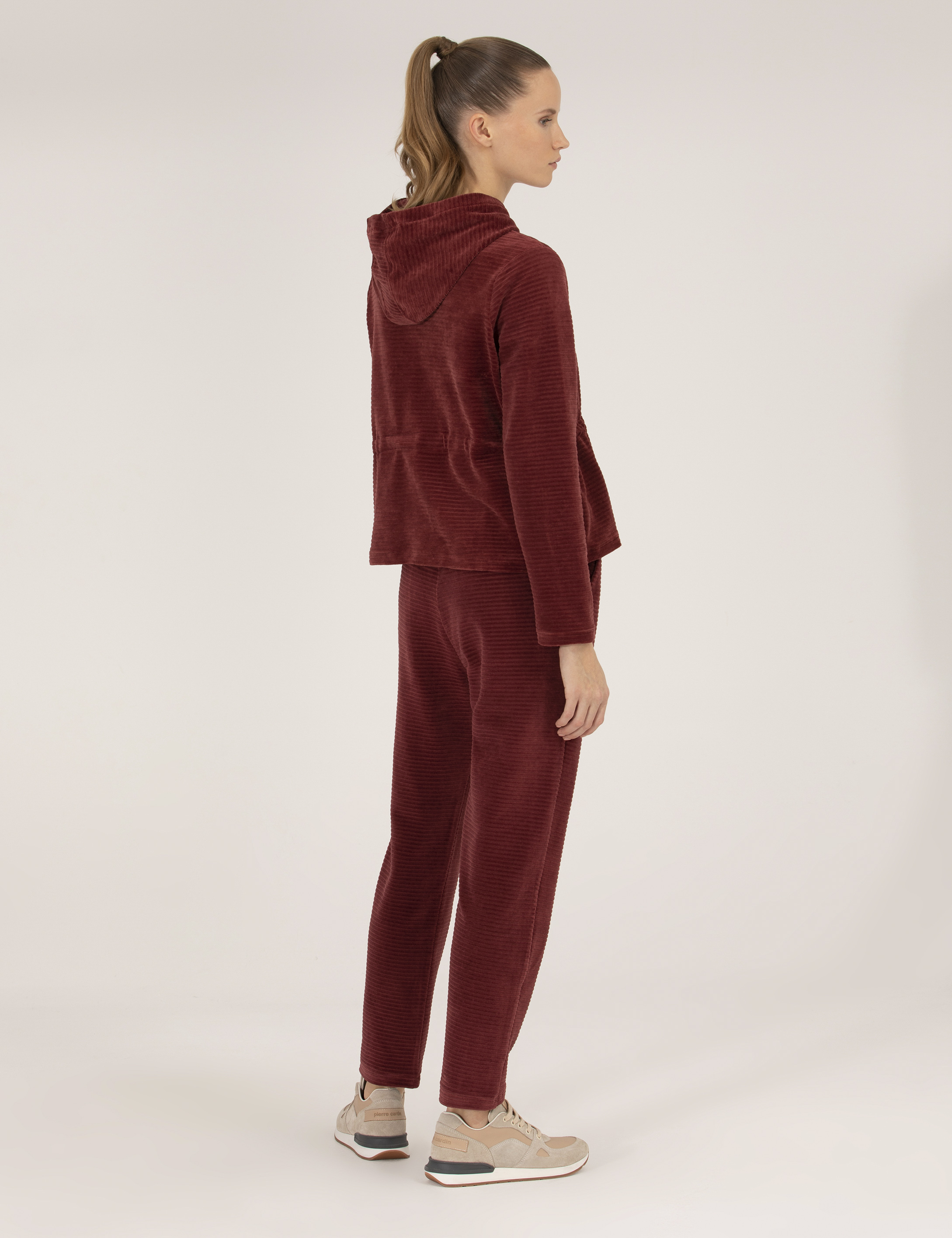 Bordo Regular Fit Eşofman Altı - Image 4