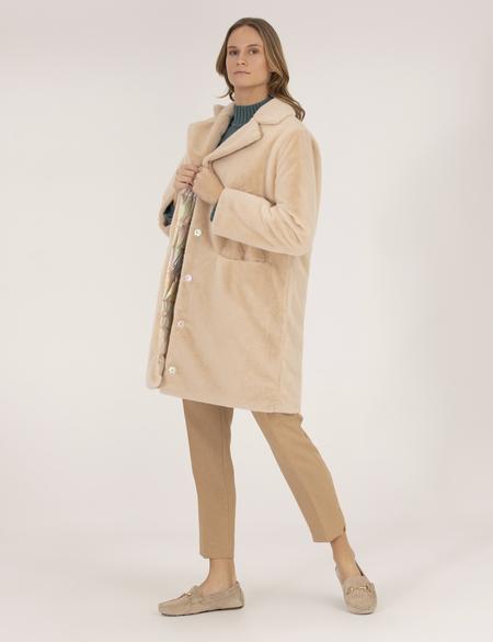 Ekru Comfort Fit Kaban - 50258633004