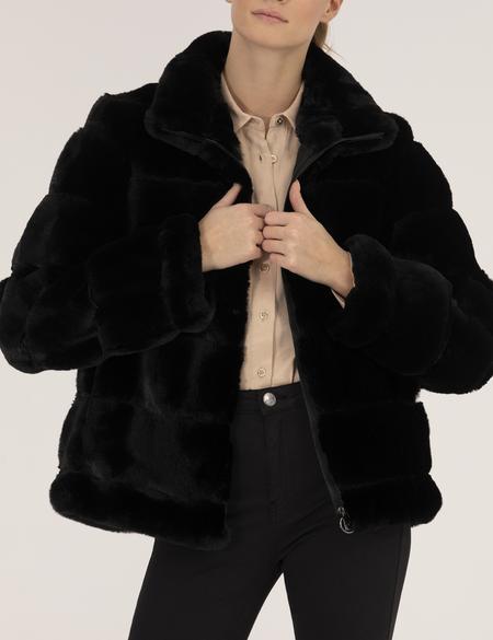 Siyah Comfort Fit Kaban - 50259444001