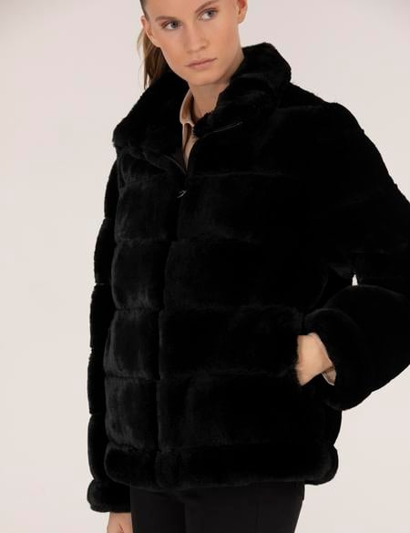 Siyah Comfort Fit Kaban - 50259444001