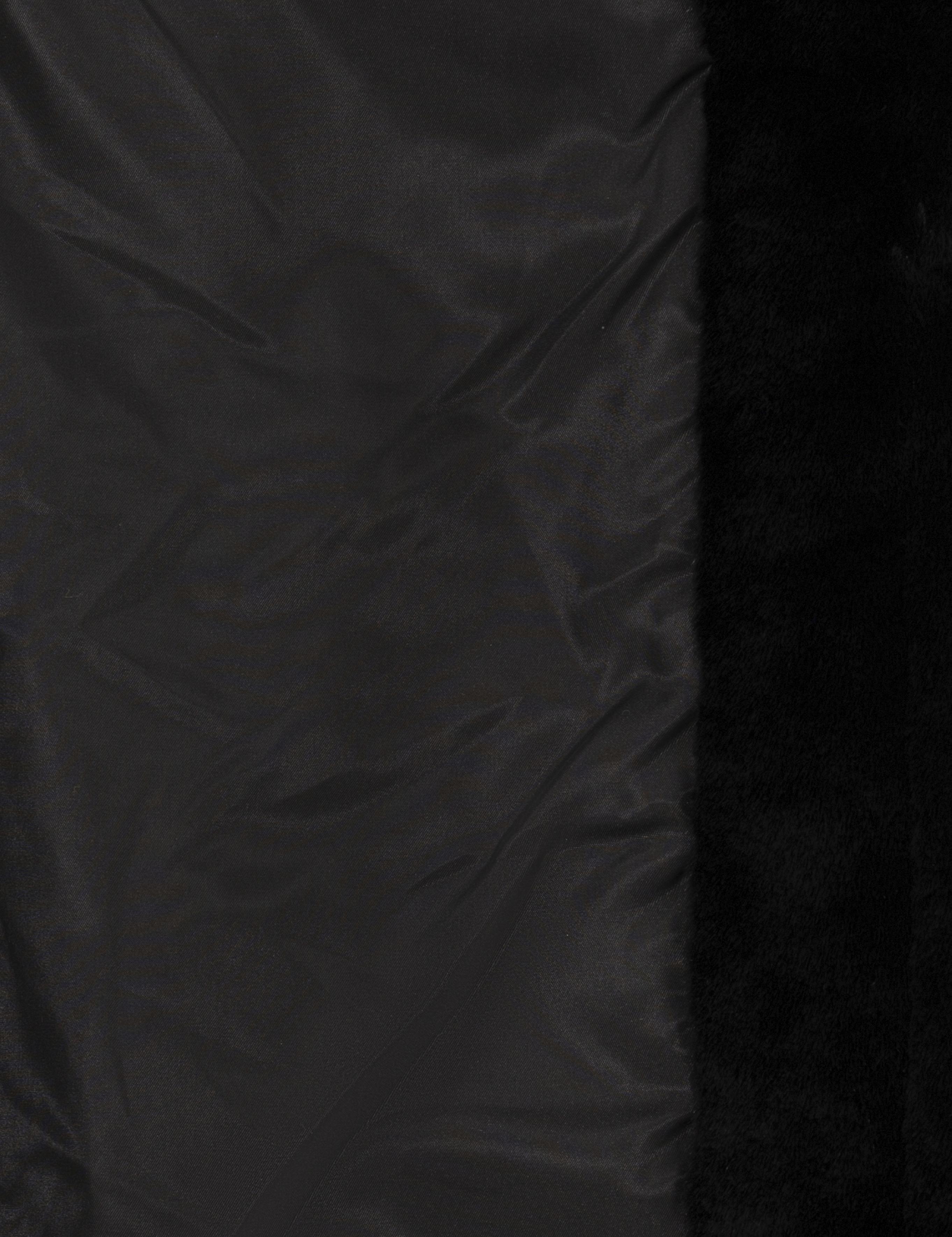 Siyah Oversize Kaban