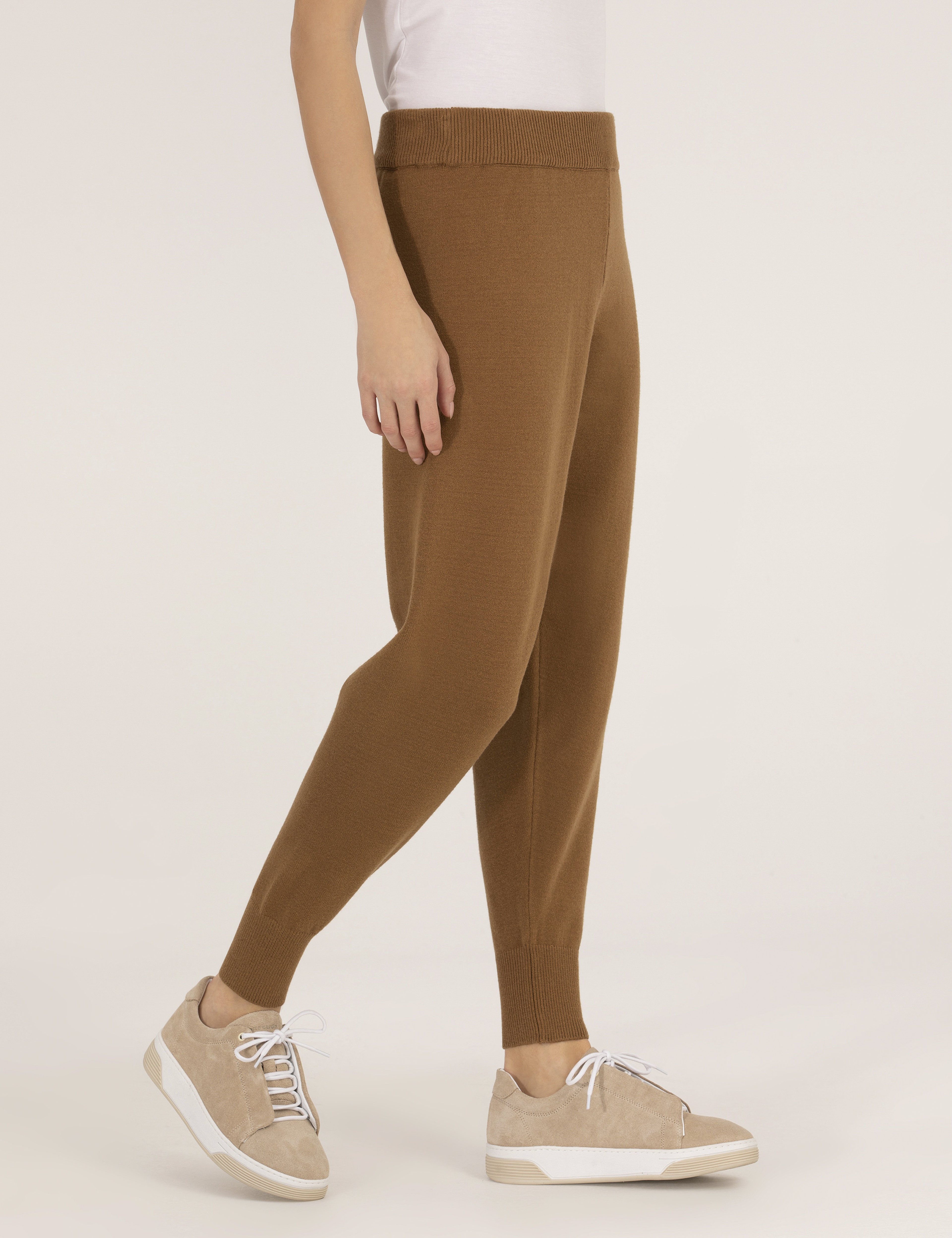 Camel Melanj Slim Fit Triko Pantolon - Image 2
