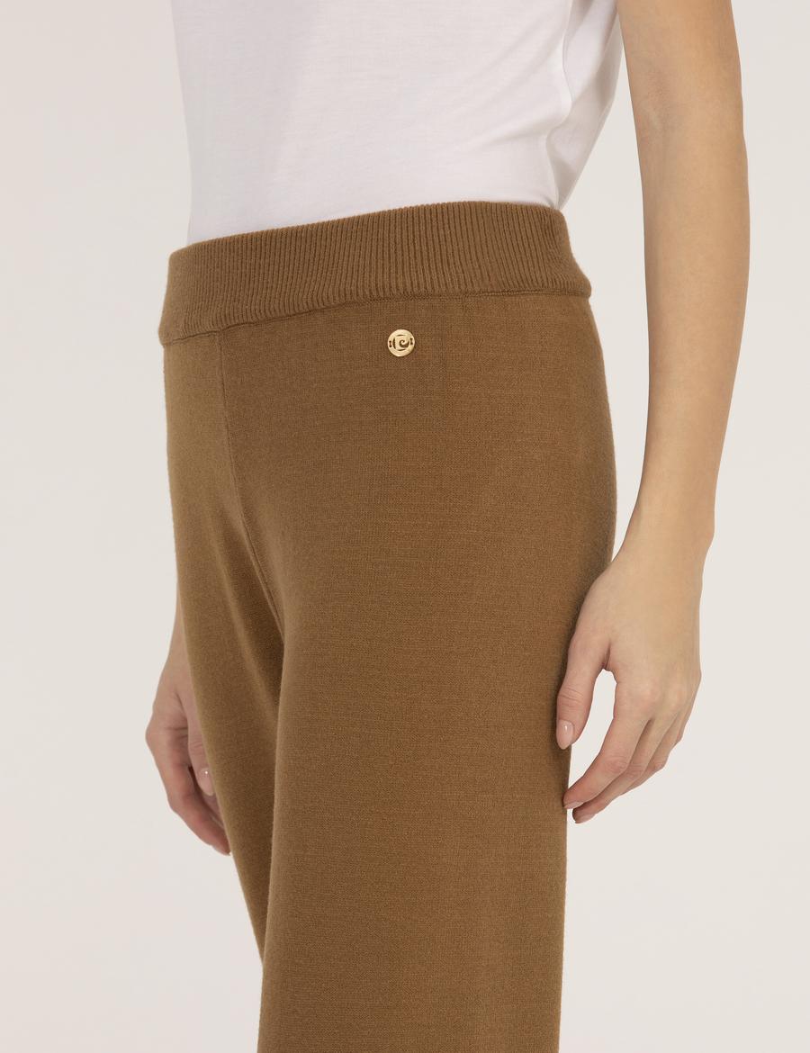 Camel Melanj Slim Fit Triko Pantolon