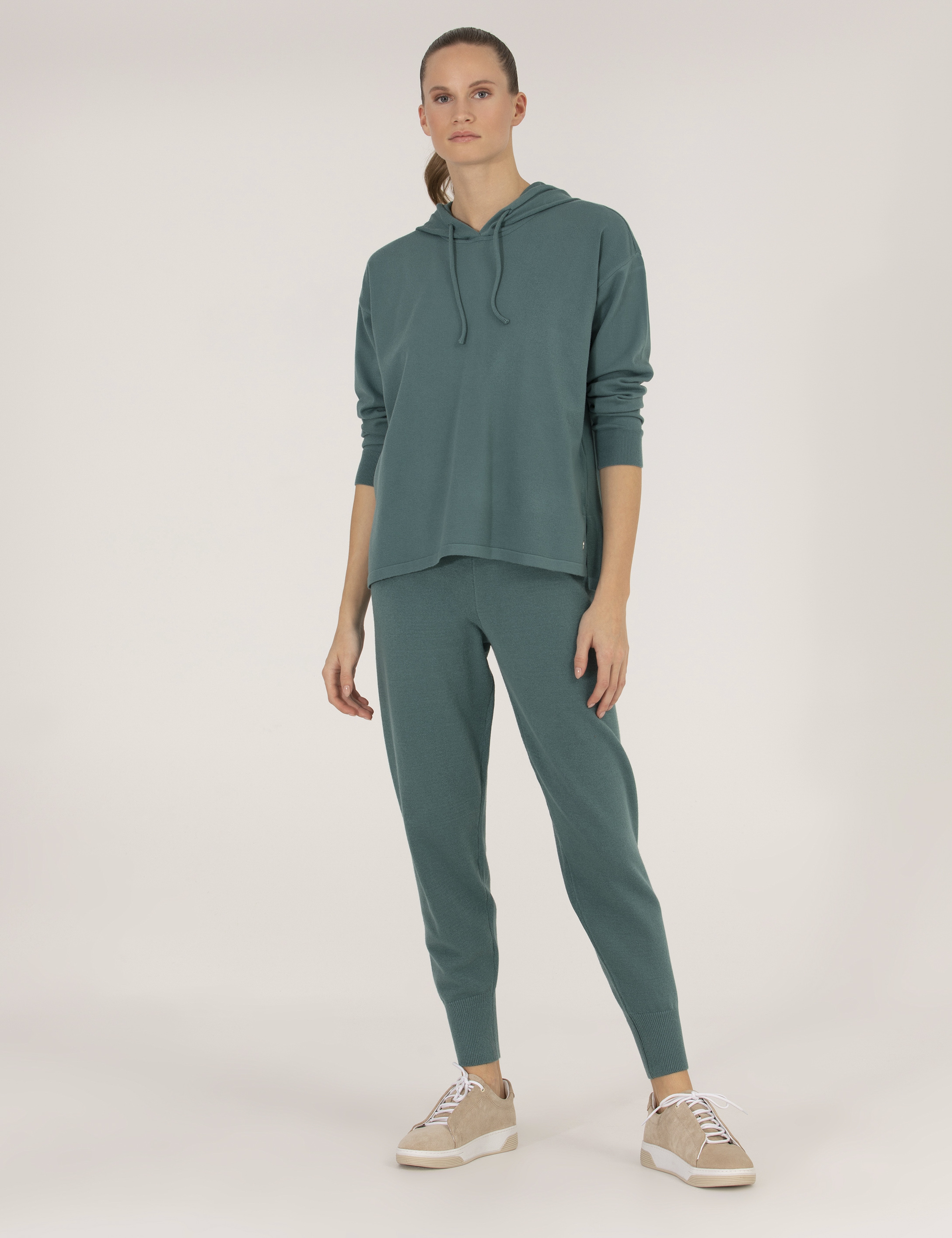 Mint Melanj Slim Fit Triko Pantolon - Image 3