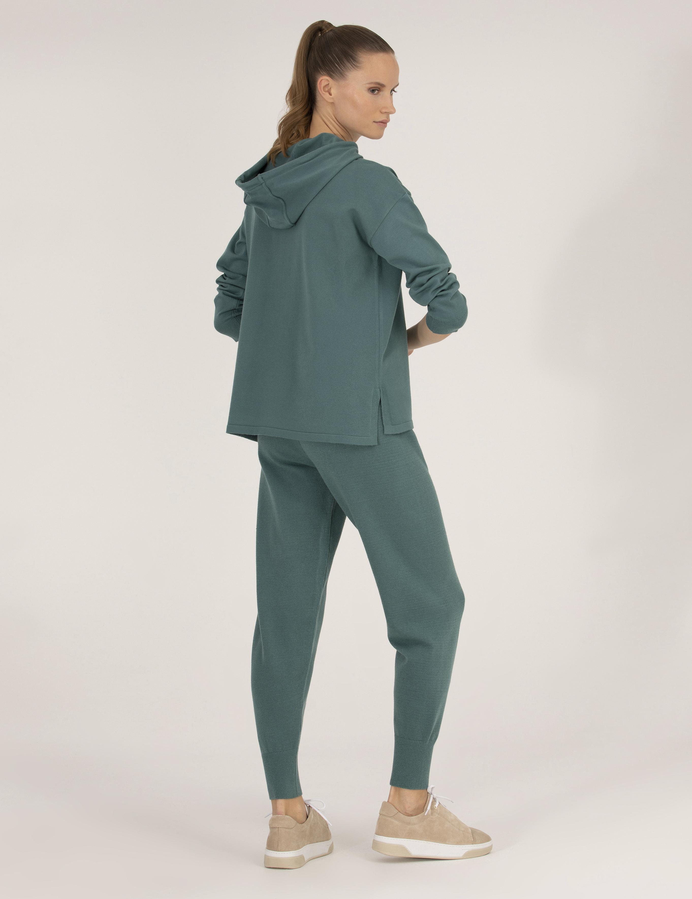 Mint Melanj Slim Fit Triko Pantolon