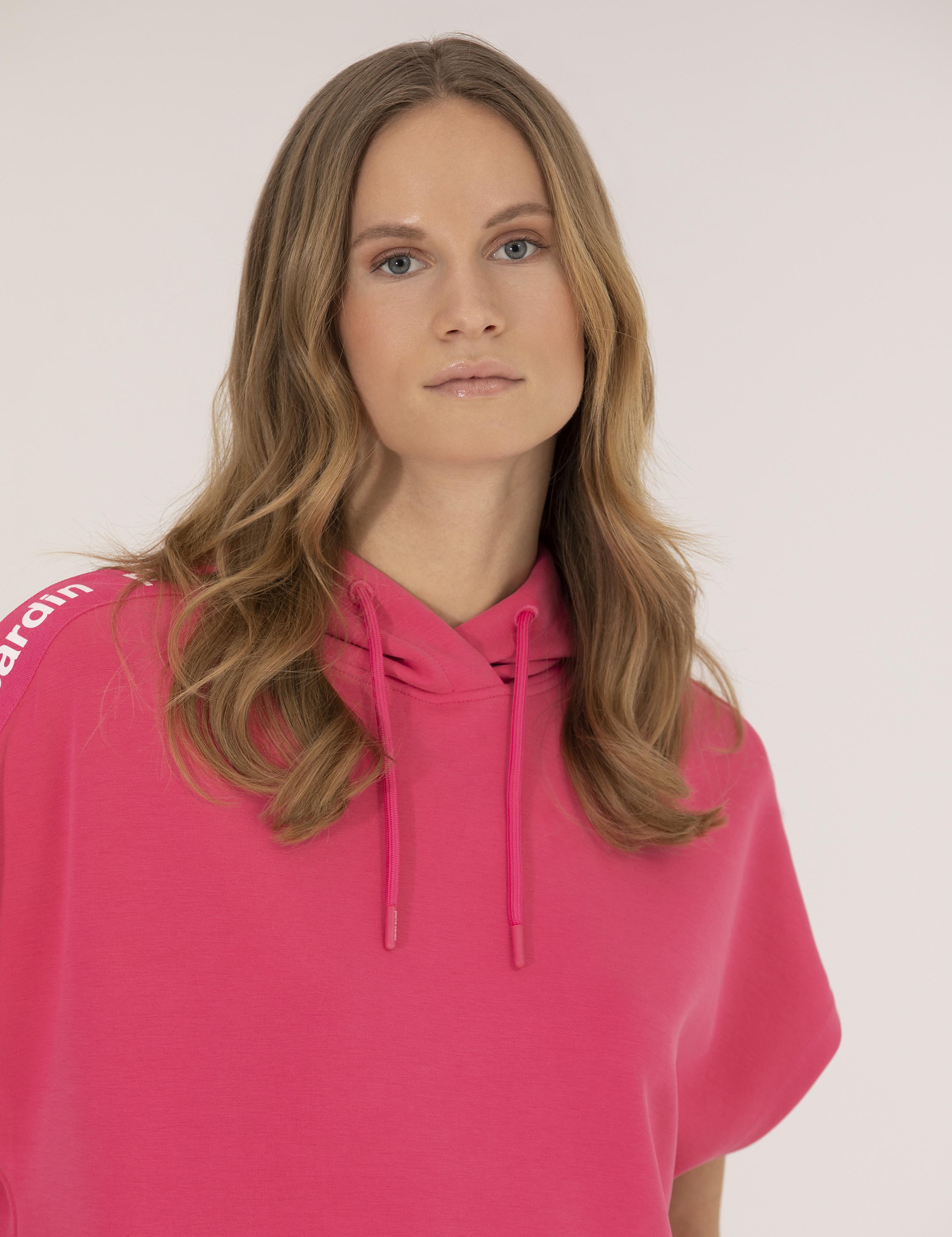 Fuşya Comfort Fit Sweatshirt