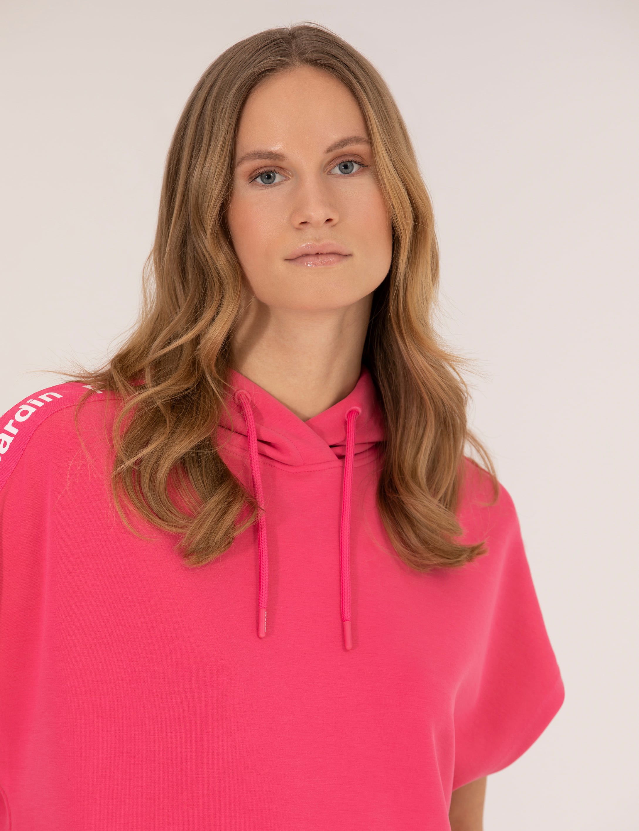Fuşya Comfort Fit Sweatshirt
