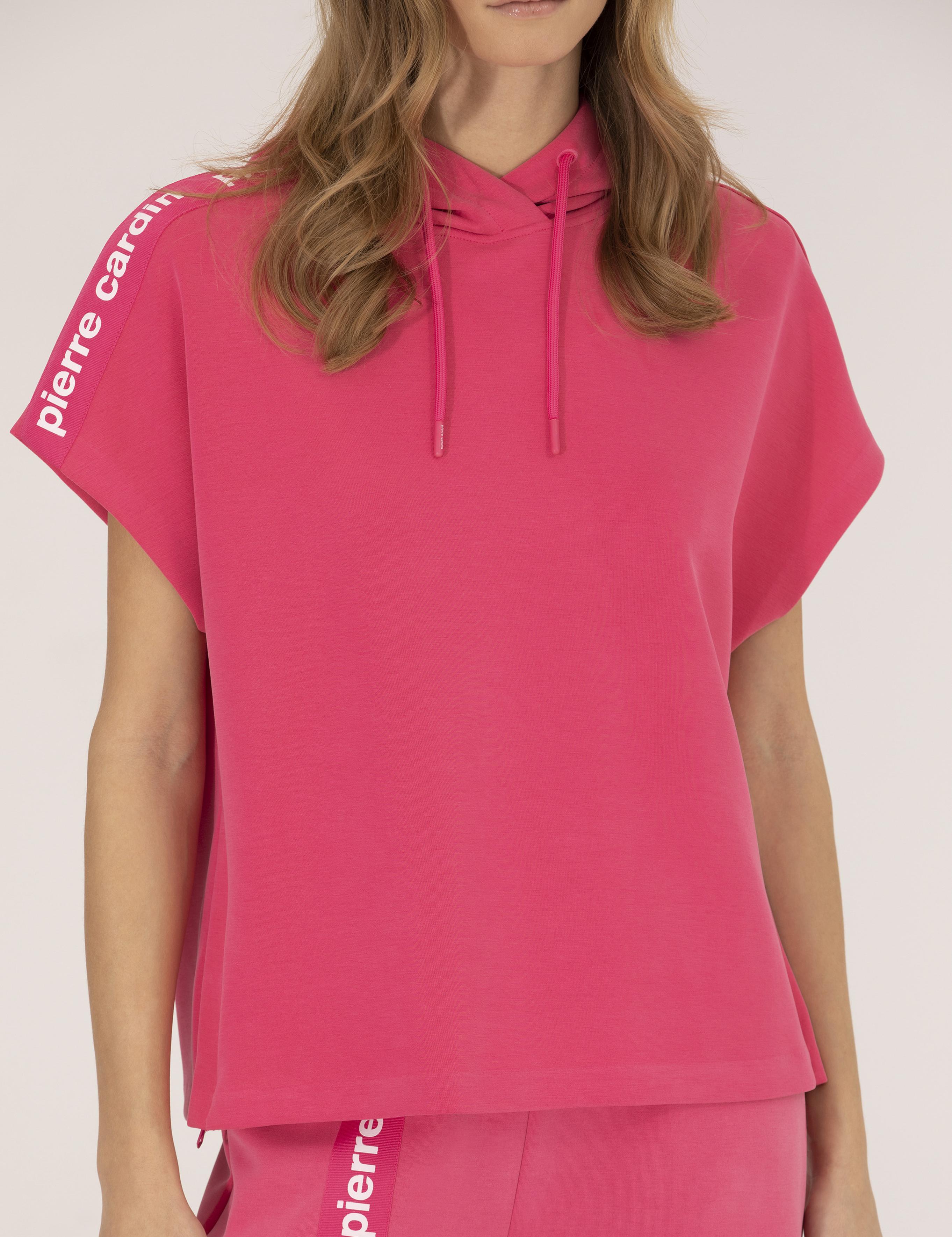 Fuşya Comfort Fit Sweatshirt