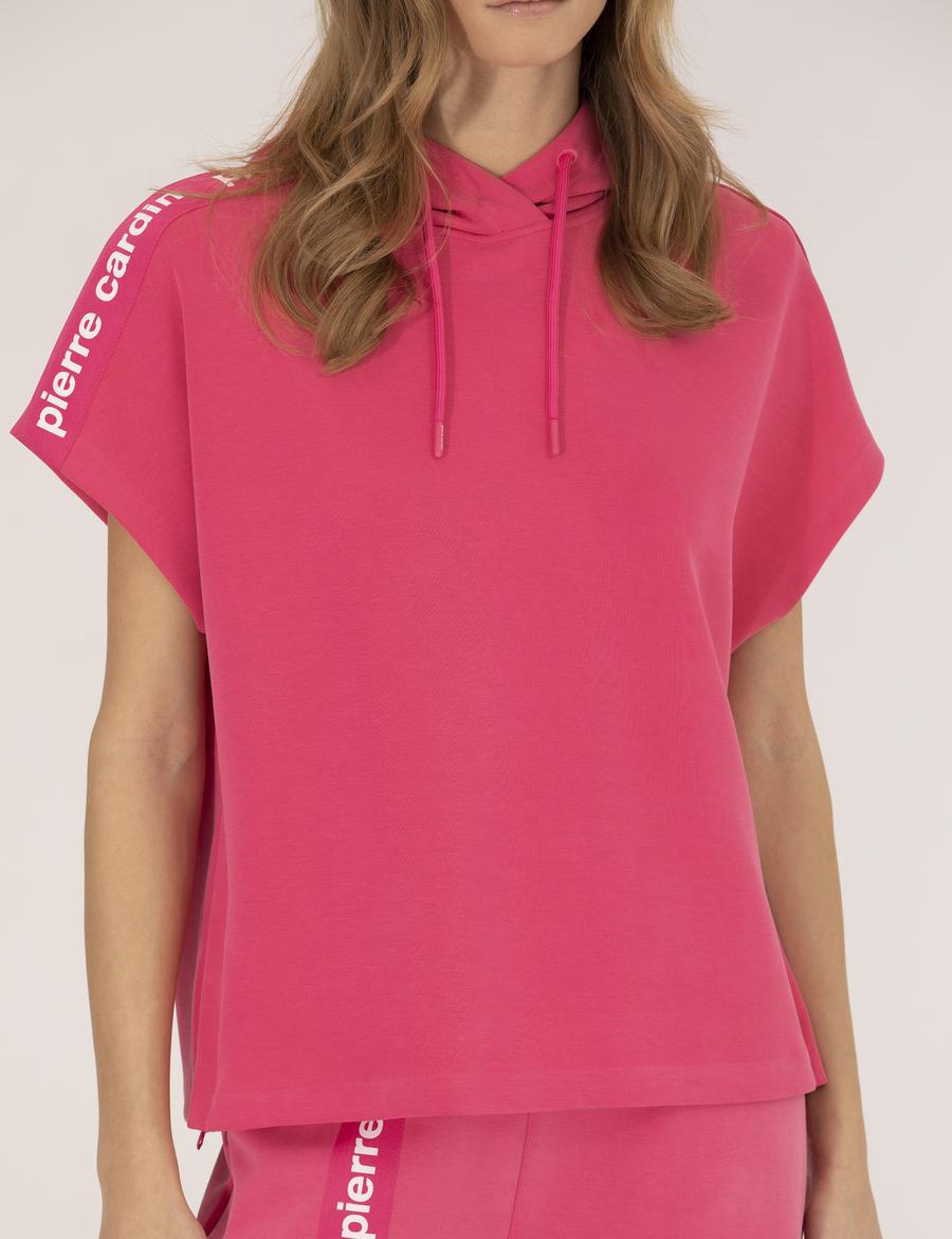 Fuşya Comfort Fit Sweatshirt