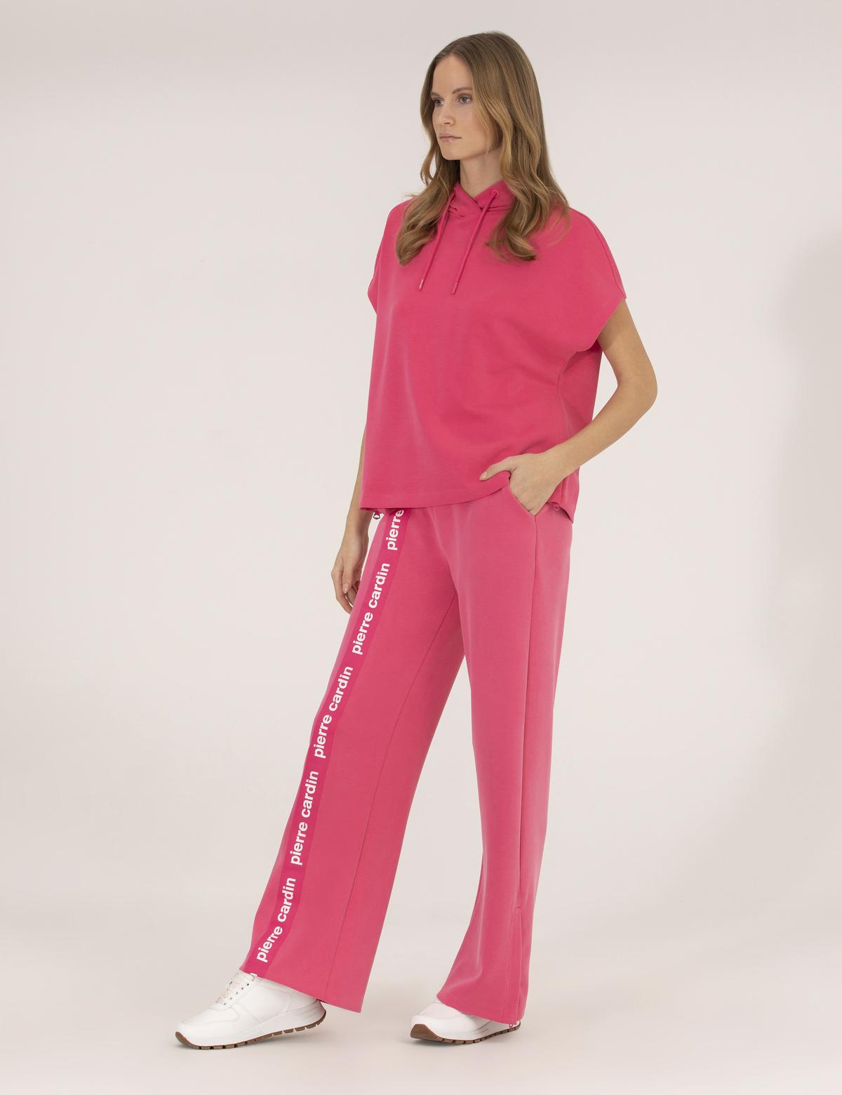 Fuşya Loose Fit Eşofman Altı