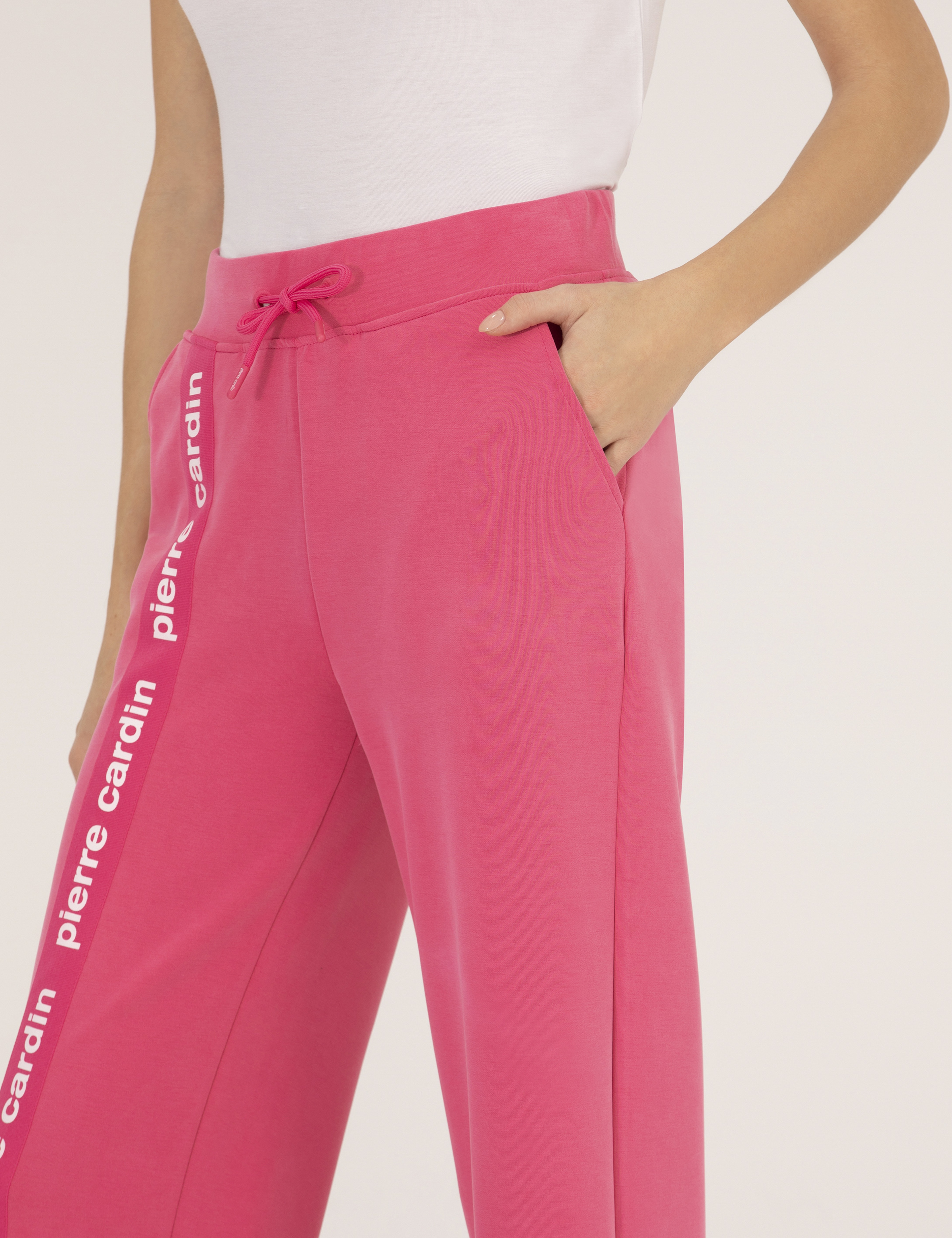 Fuşya Loose Fit Eşofman Altı - Image 5