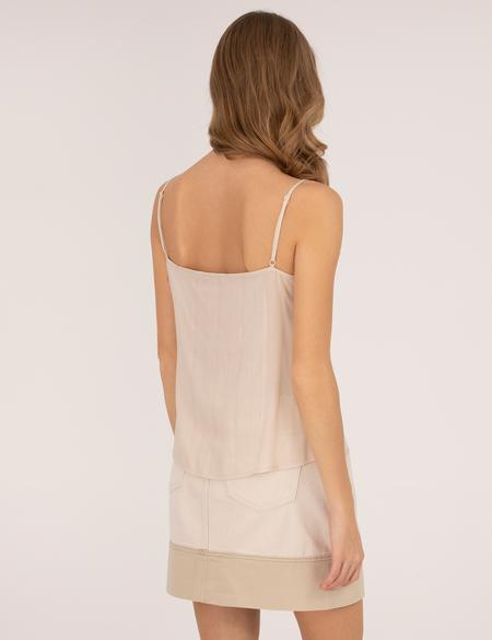 Bej Askılı Regular Fit Bluz - 50262565022