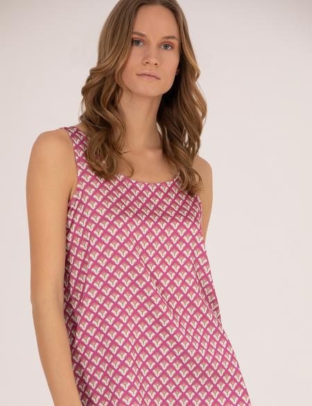 Fuşya Regular Fit Bluz - 50262566010